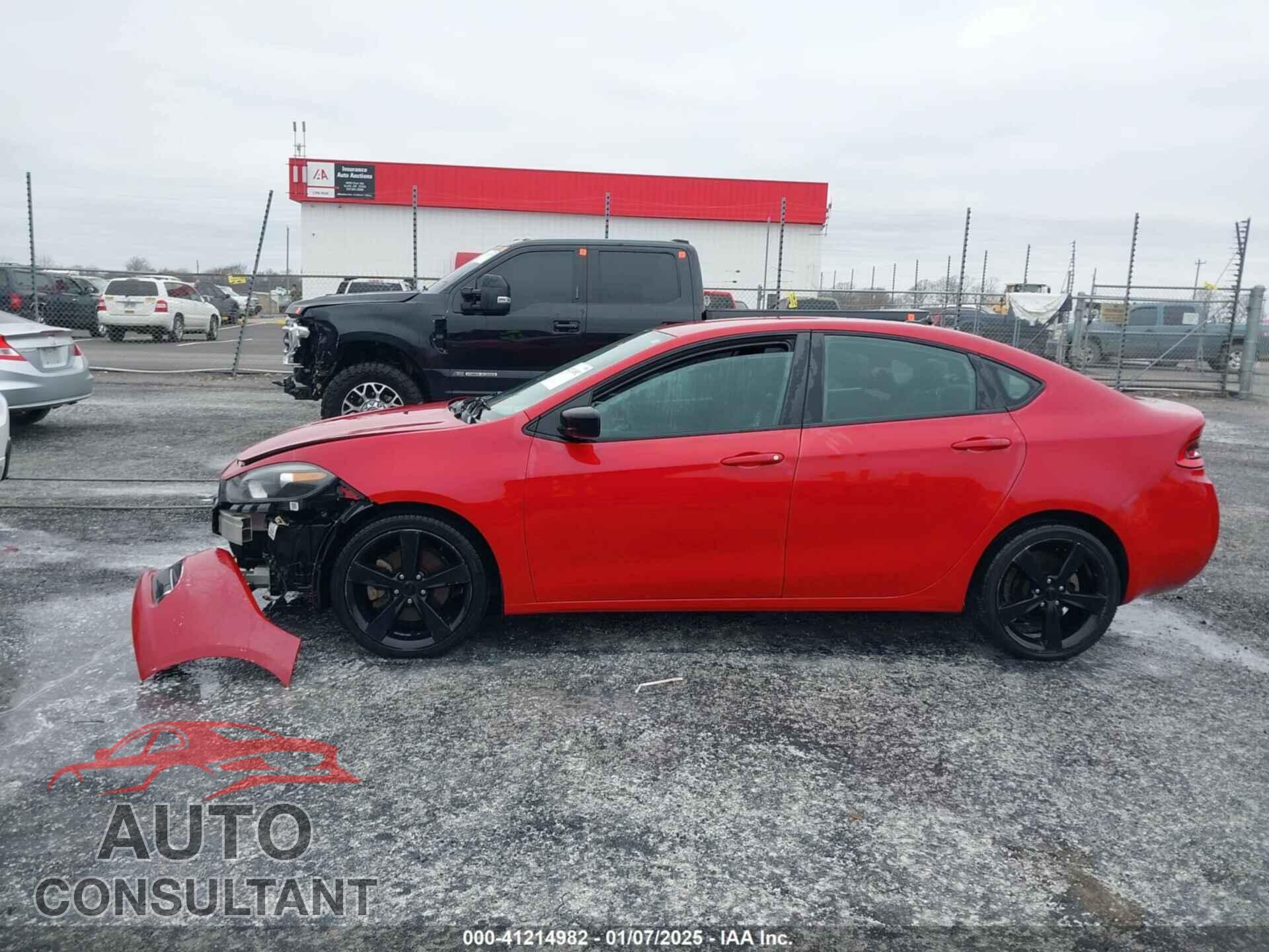 DODGE DART 2014 - 1C3CDFBB1ED786785