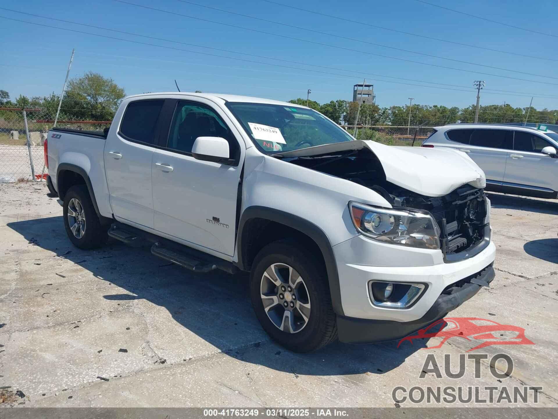 CHEVROLET COLORADO 2018 - 1GCGSDEN1J1137593