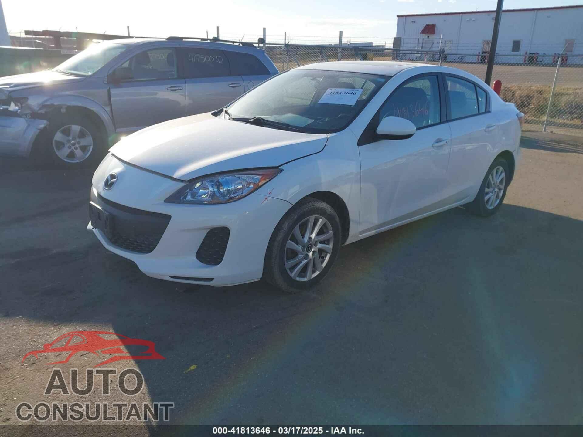 MAZDA MAZDA3 2013 - JM1BL1V77D1776587