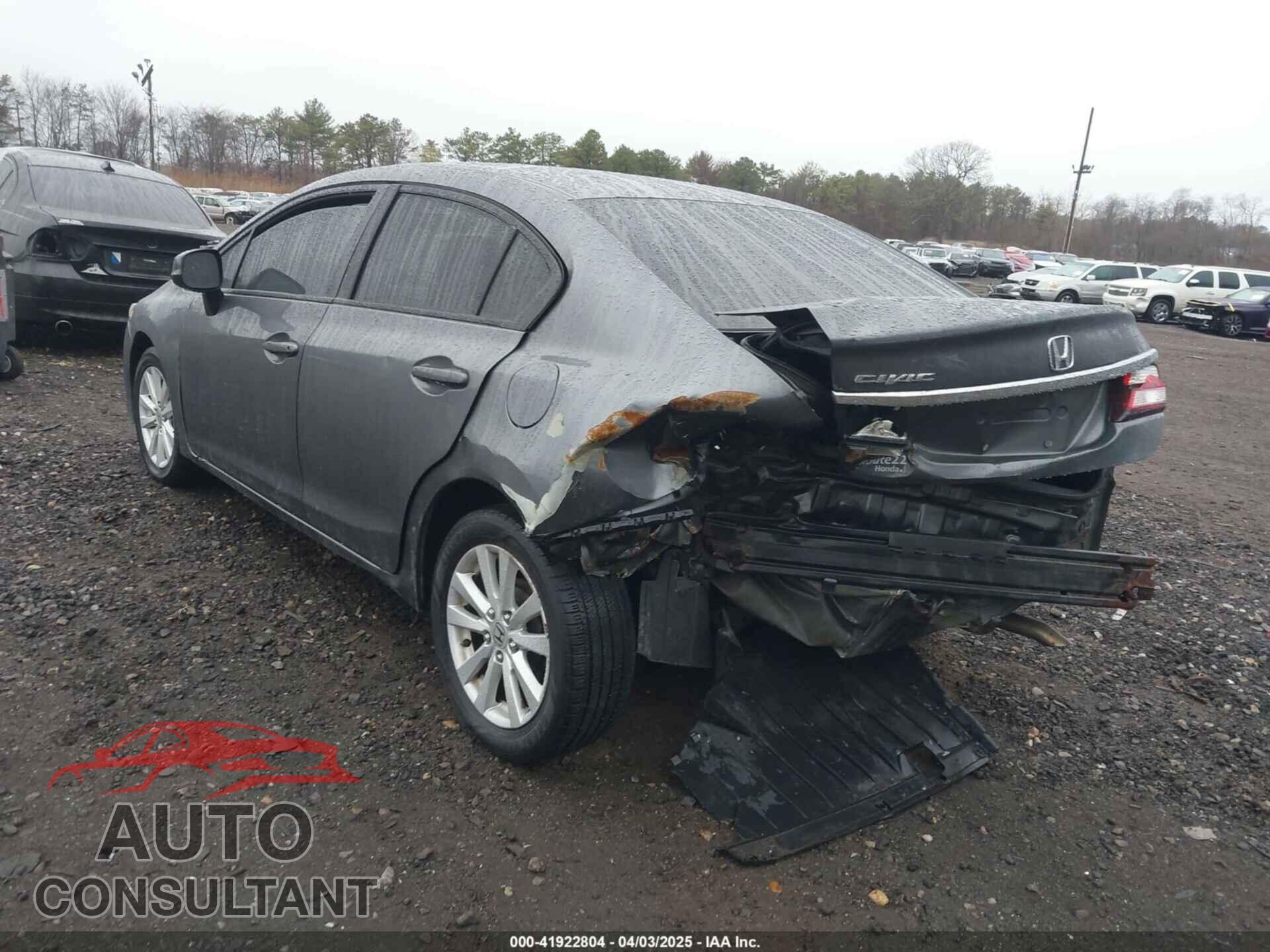 HONDA CIVIC 2013 - 19XFB2F57DE255549