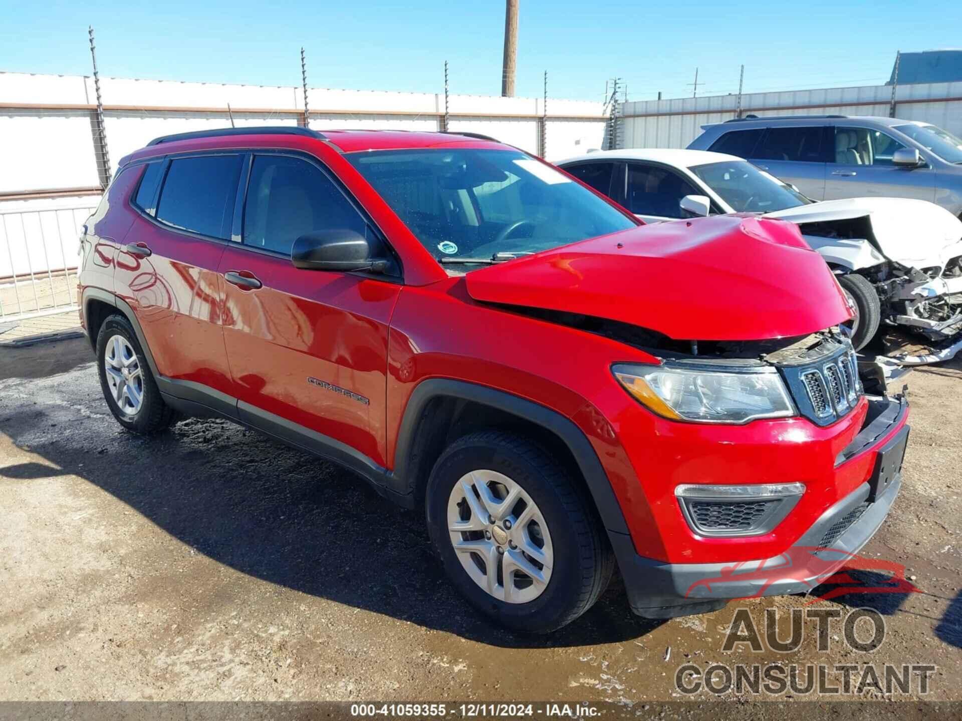 JEEP COMPASS 2018 - 3C4NJCAB9JT254976