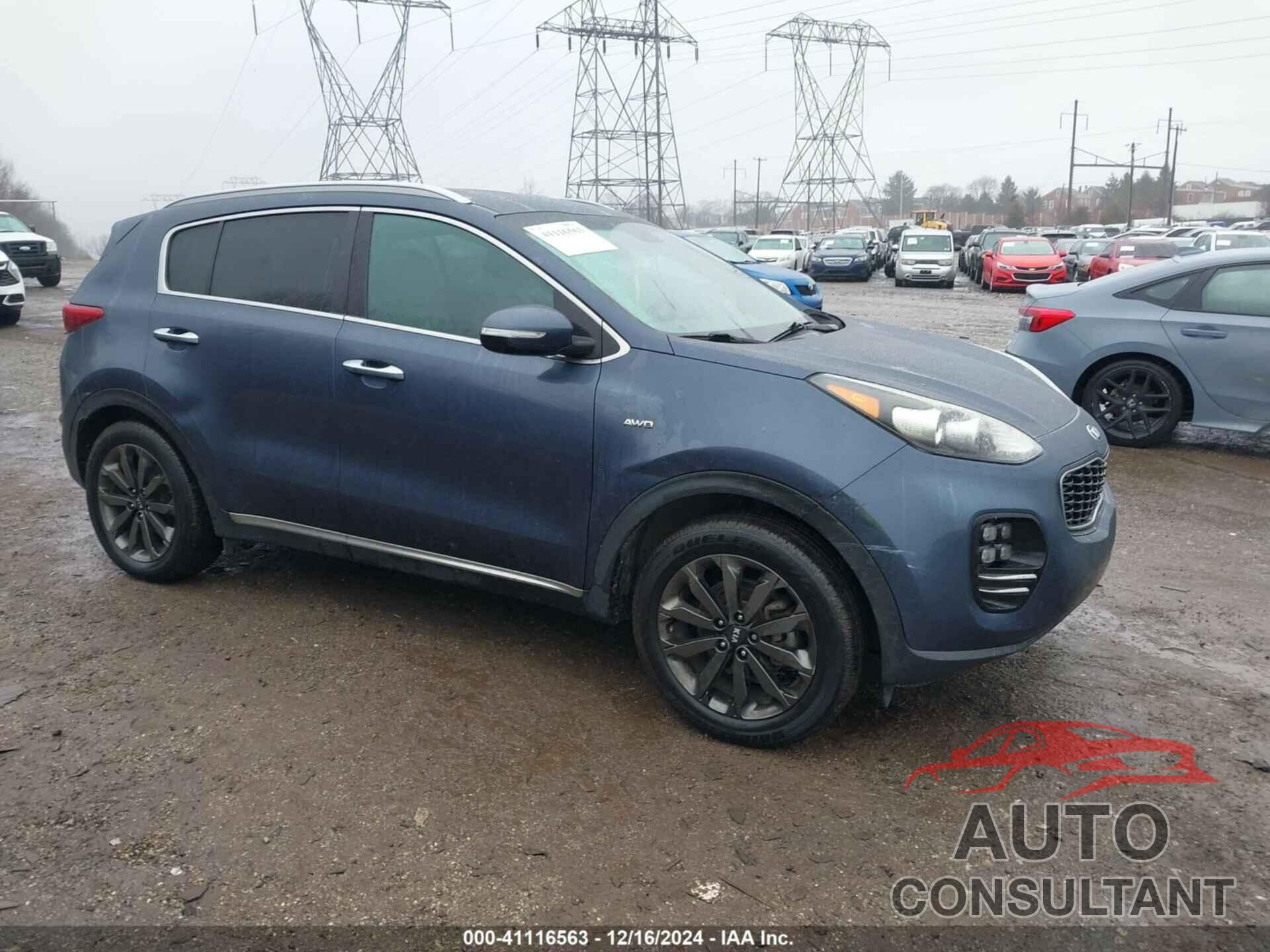 KIA SPORTAGE 2018 - KNDPNCAC3J7399120