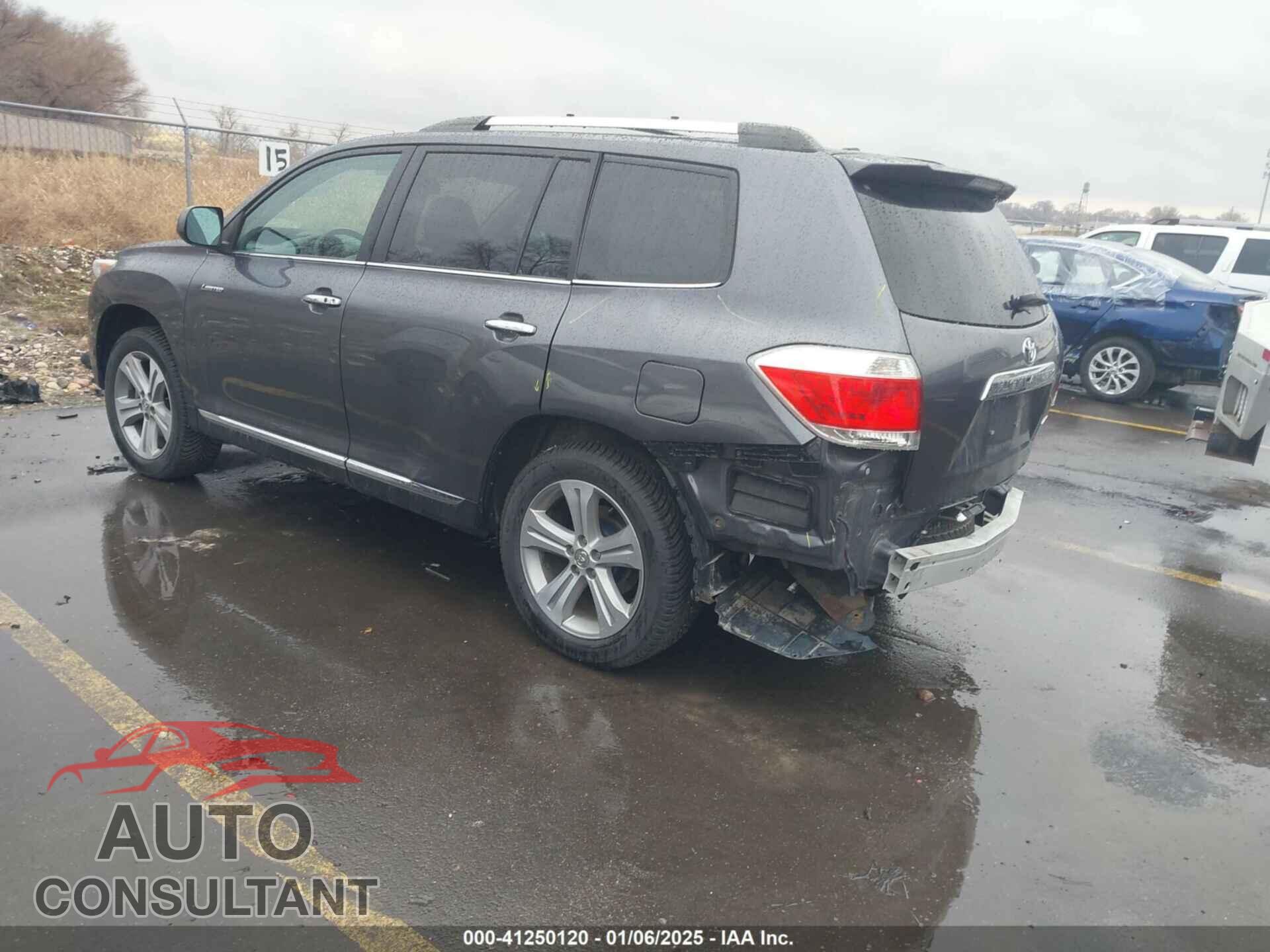 TOYOTA HIGHLANDER 2013 - 5TDDK3EH8DS261441