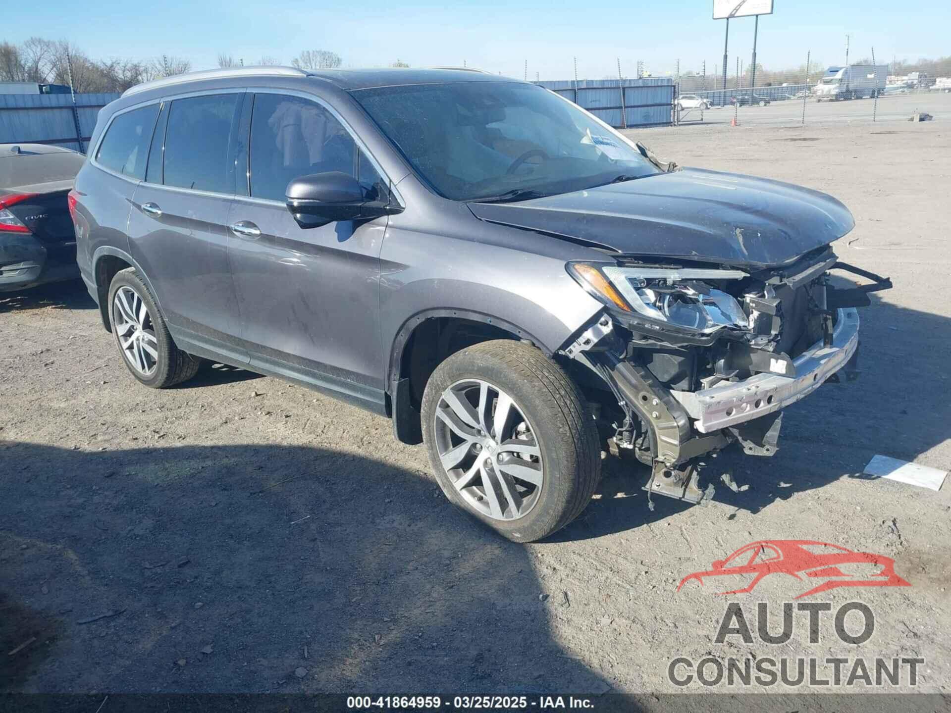 HONDA PILOT 2017 - 5FNYF5H97HB023919