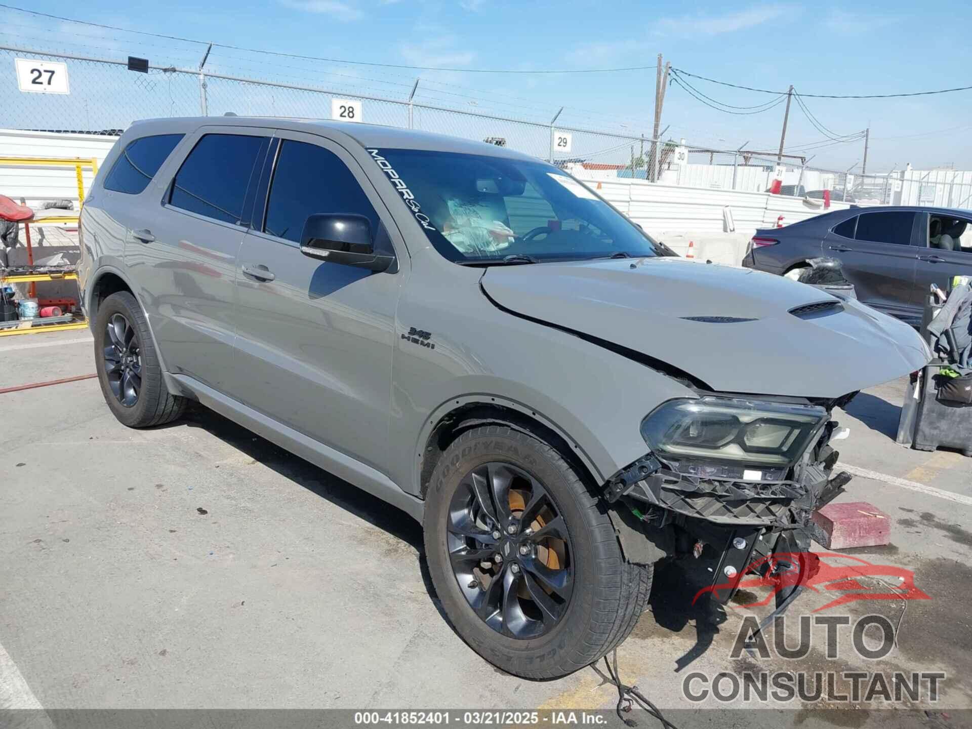 DODGE DURANGO 2021 - 1C4SDHCT9MC573095