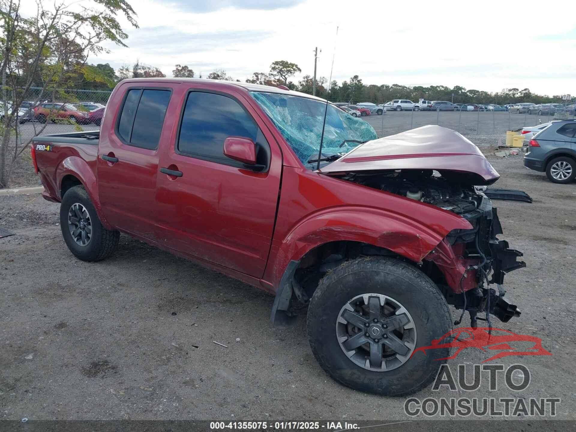 NISSAN FRONTIER 2018 - 1N6AD0EV4JN707665