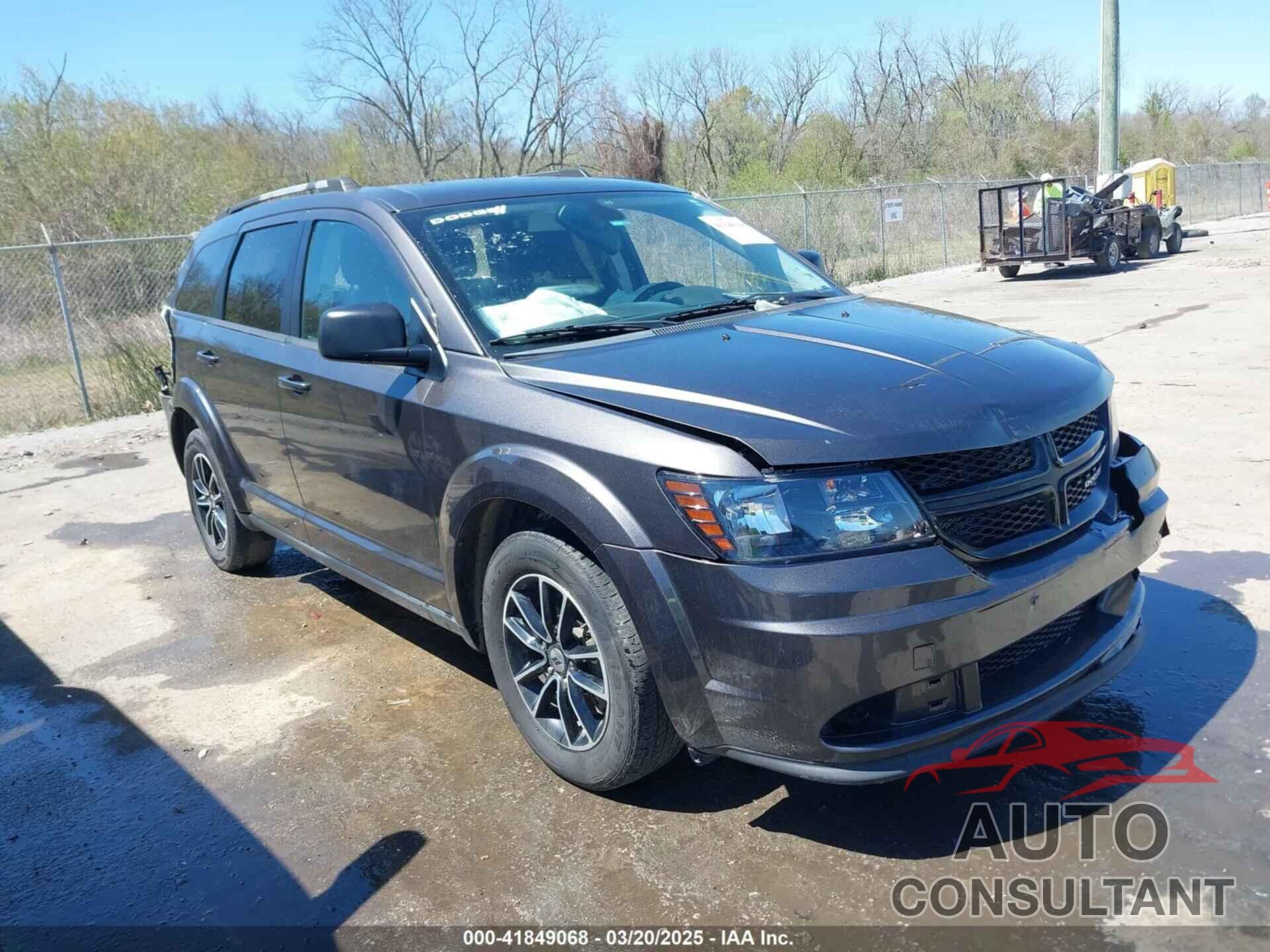 DODGE JOURNEY 2018 - 3C4PDCAB3JT514000