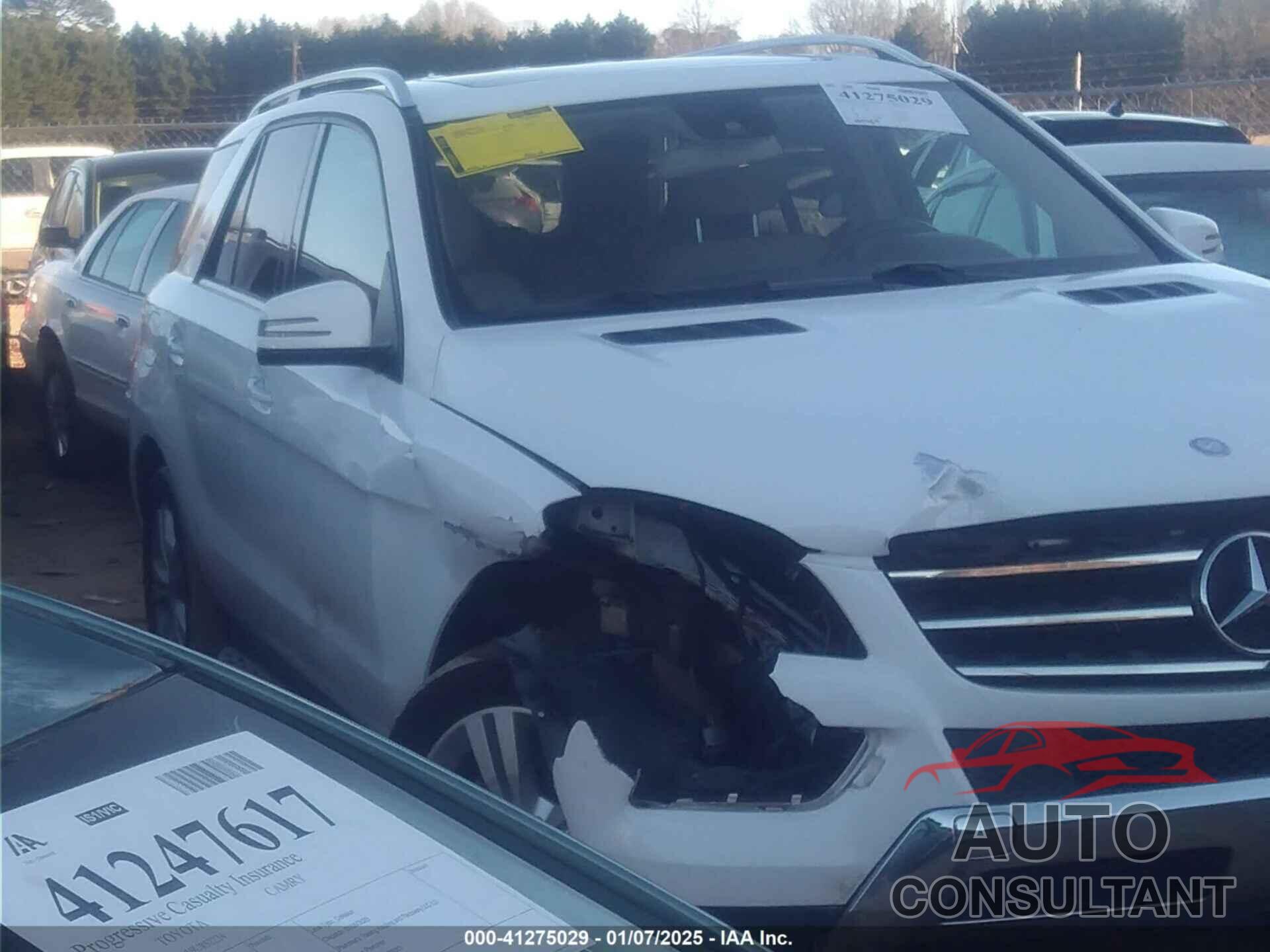 MERCEDES-BENZ ML 350 2015 - 4JGDA5JB6FA521959