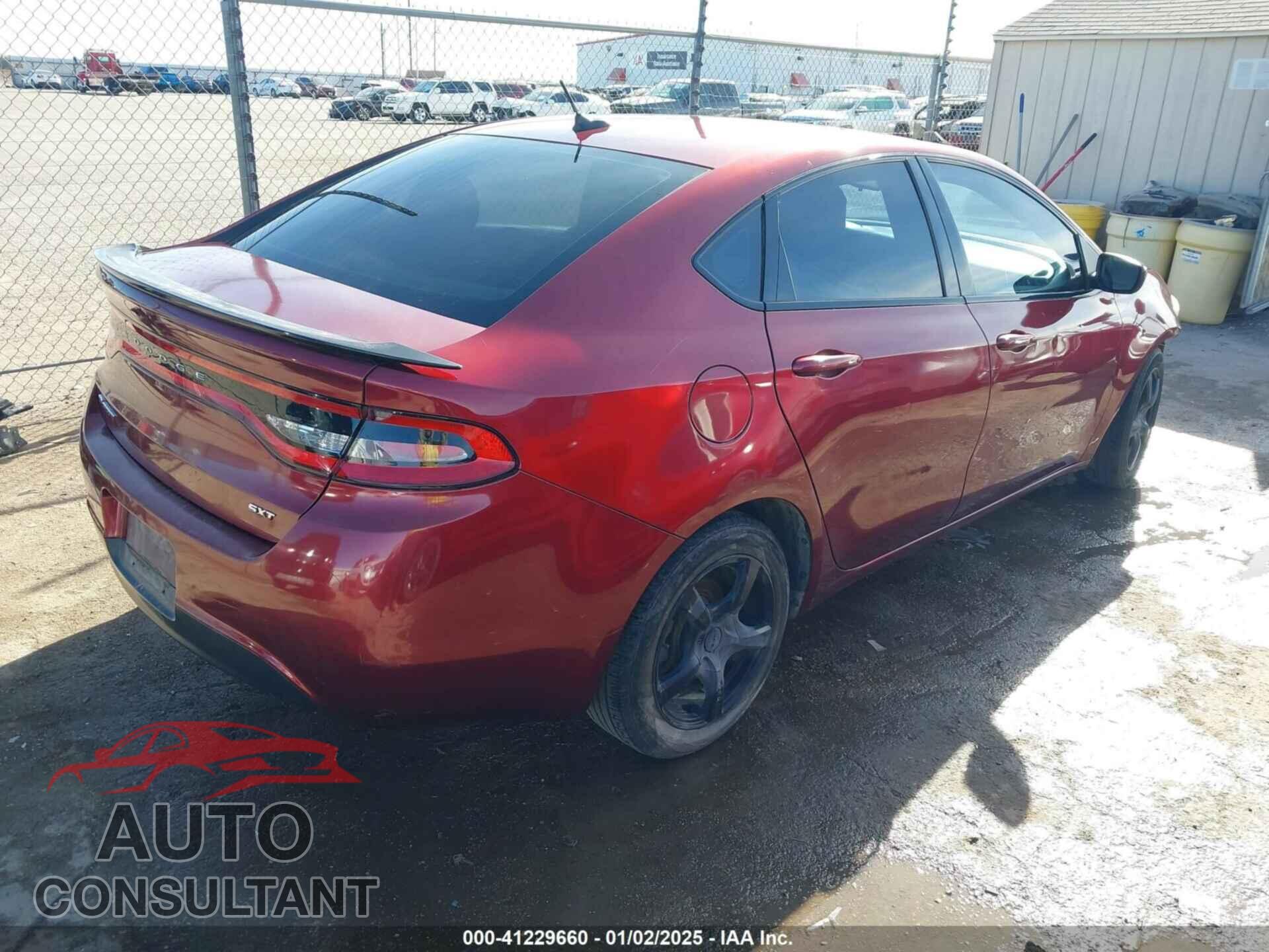 DODGE DART 2015 - 1C3CDFBB4FD315182