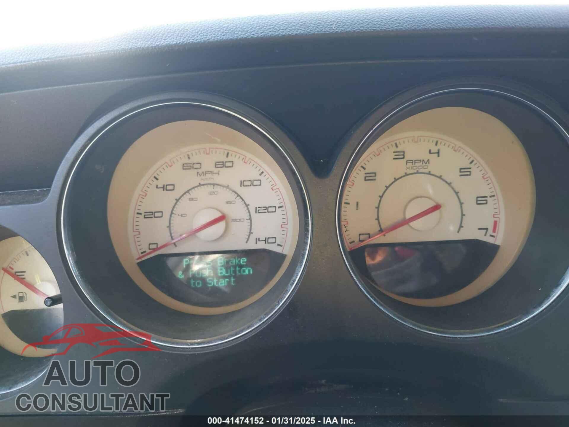 DODGE CHALLENGER 2012 - 2C3CDYAG7CH121236