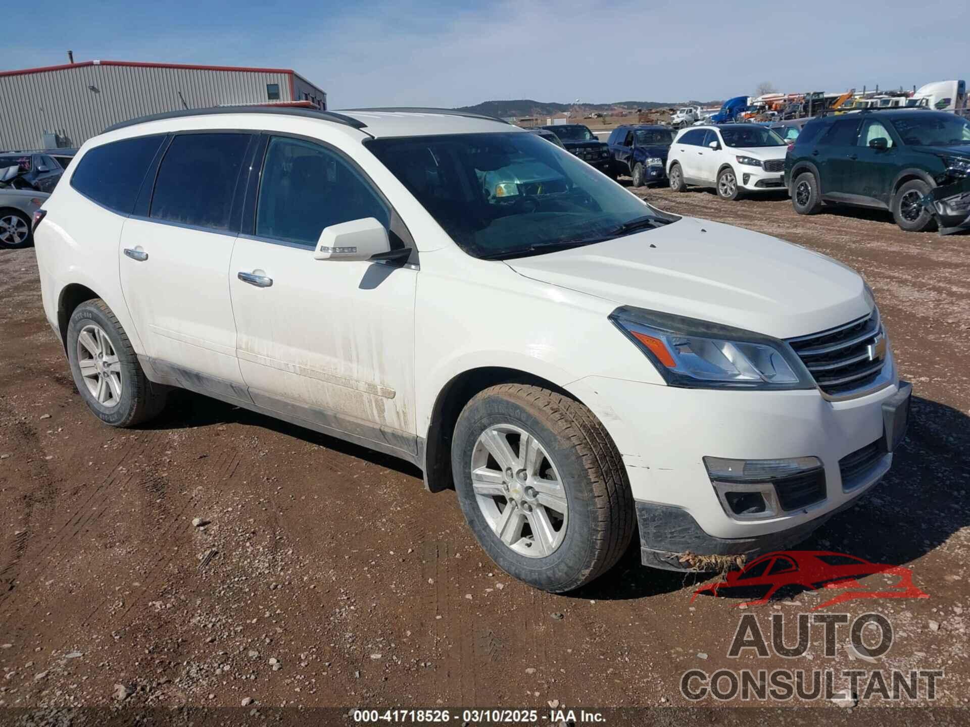 CHEVROLET TRAVERSE 2014 - 1GNKVHKD1EJ236433