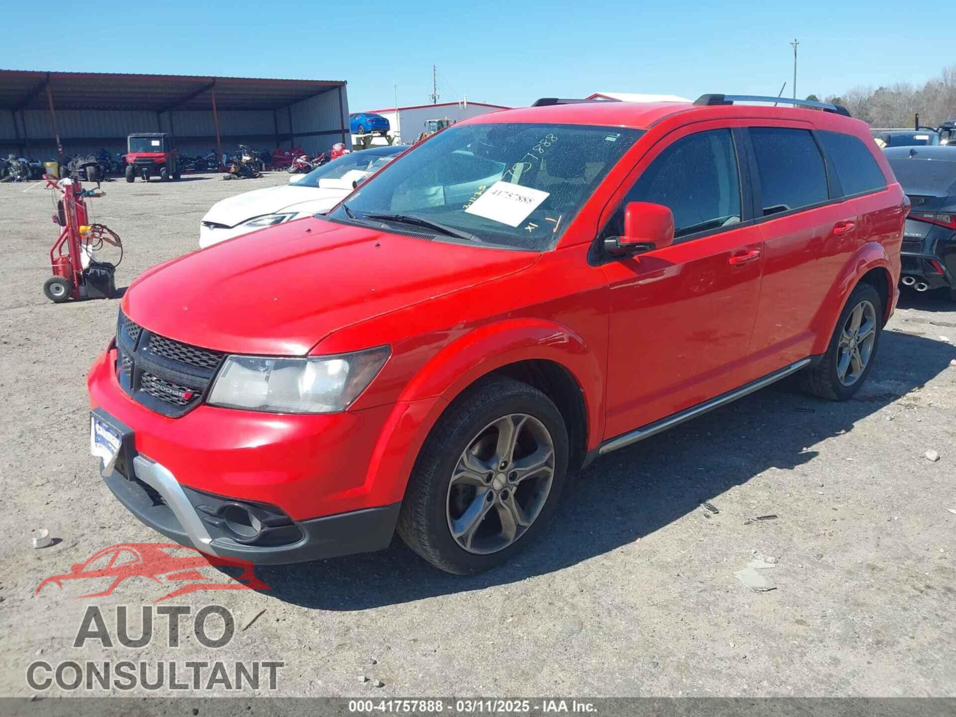 DODGE JOURNEY 2017 - 3C4PDDGG6HT623392
