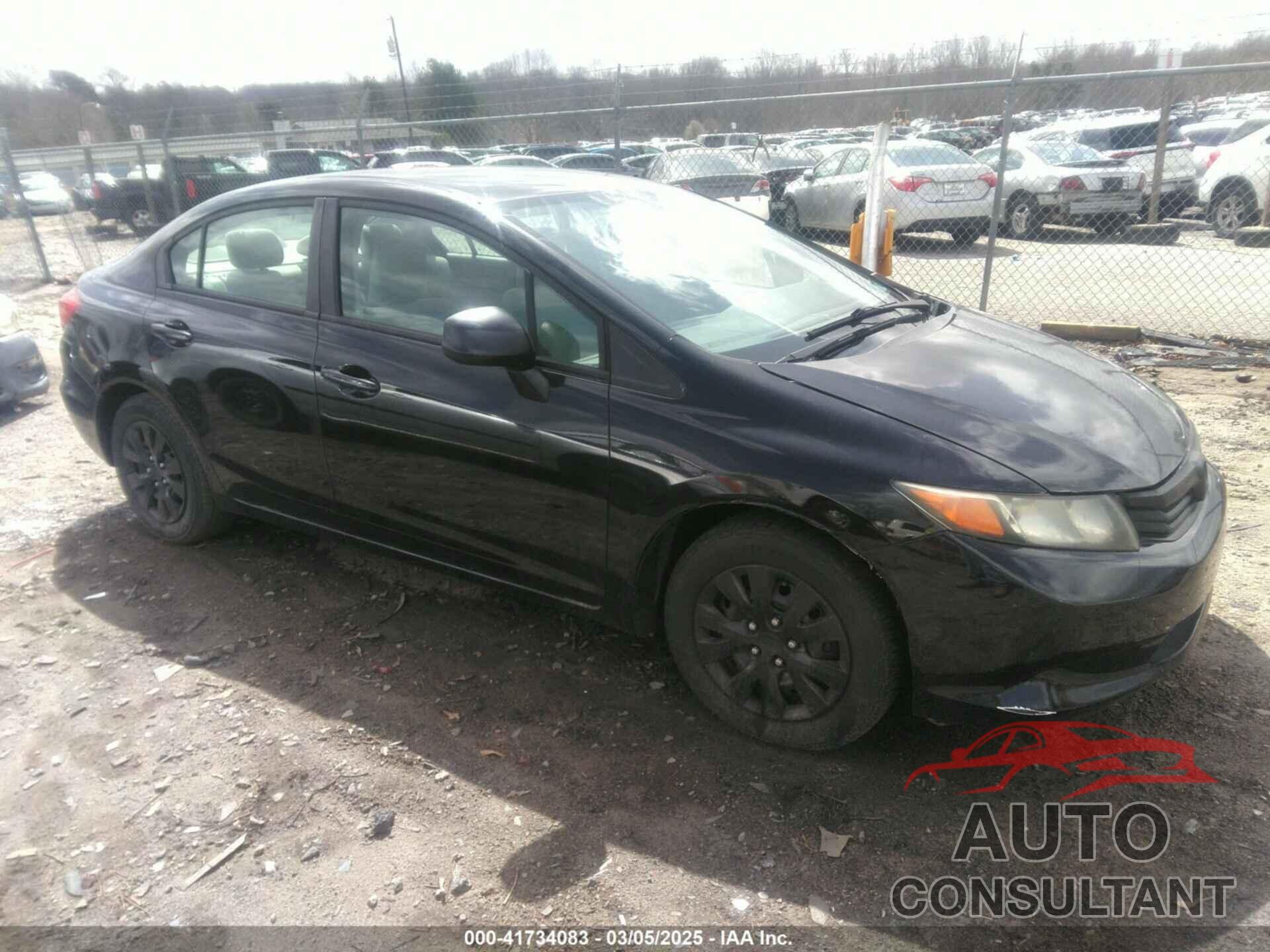 HONDA CIVIC 2012 - 2HGFB2E52CH514342