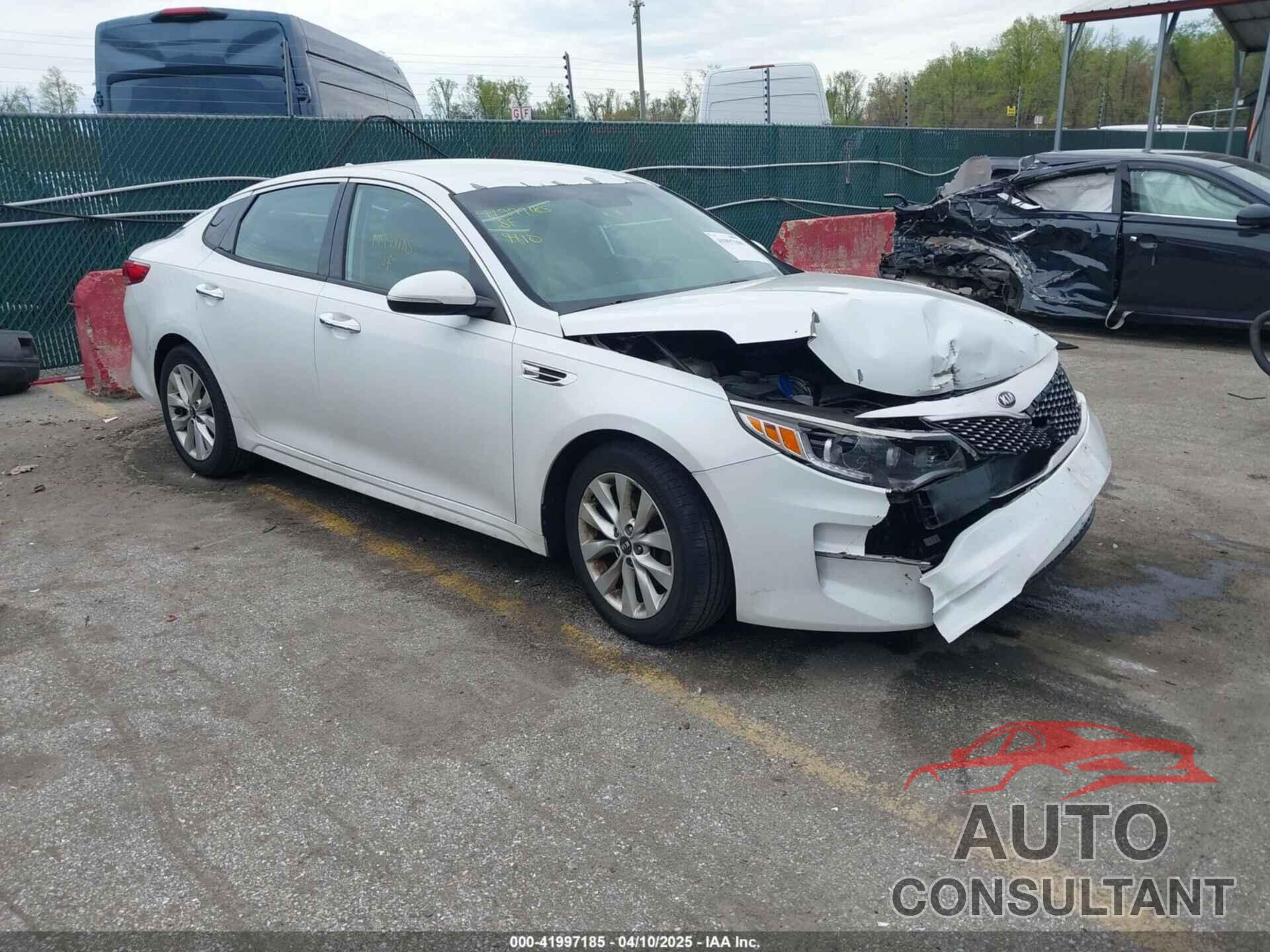 KIA OPTIMA 2016 - 5XXGU4L31GG058501