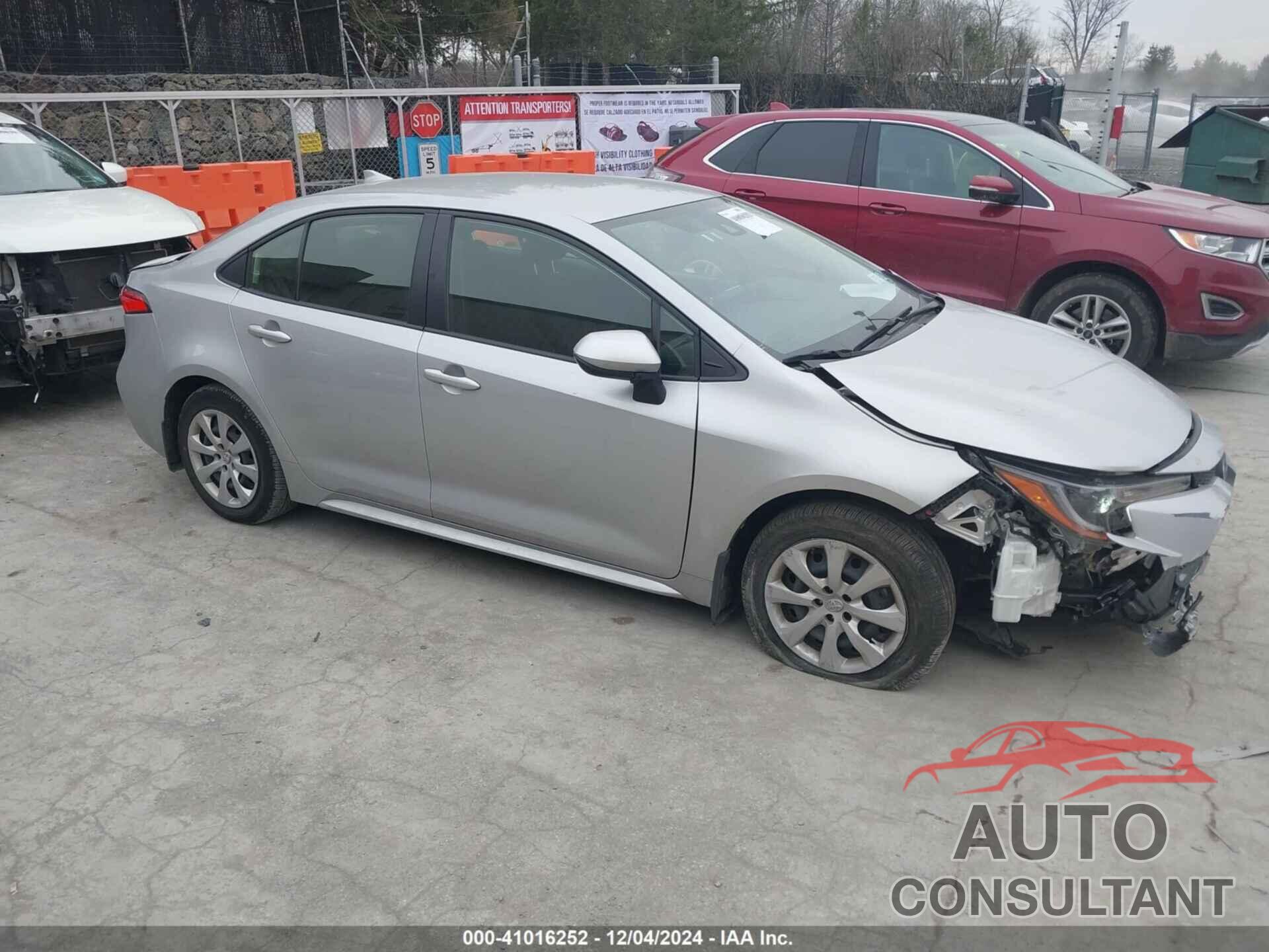 TOYOTA COROLLA 2021 - JTDEPMAE6MJ158426