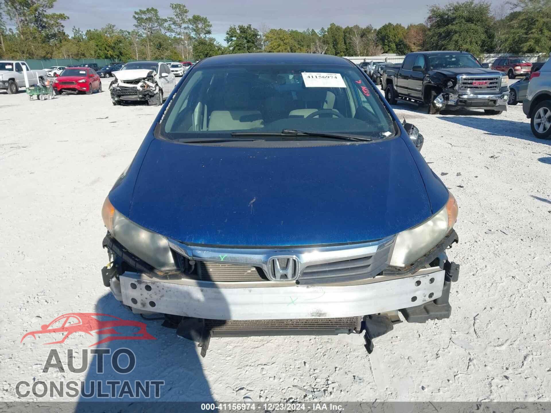 HONDA CIVIC SDN 2012 - 19XFB2F54CE031802