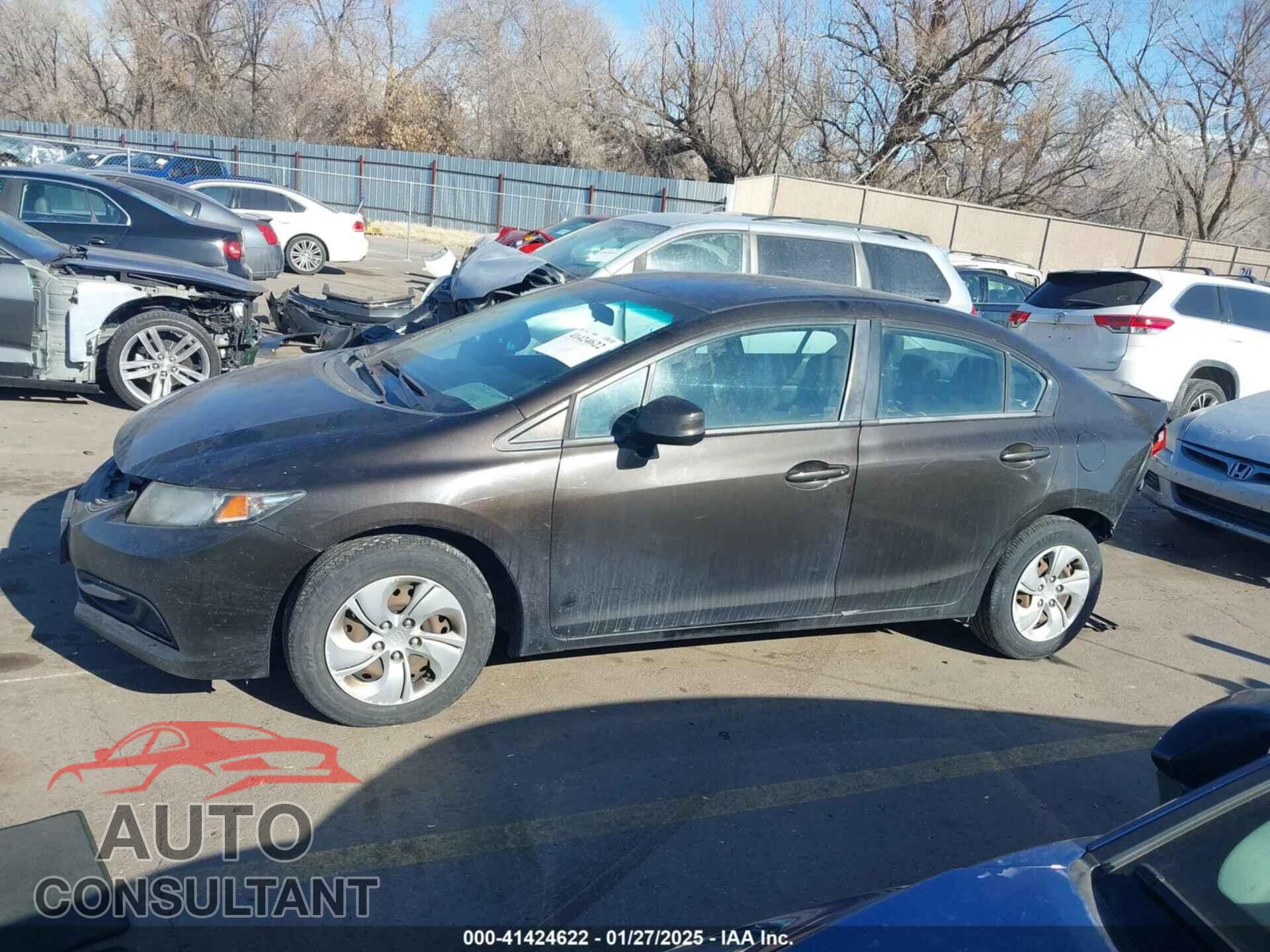 HONDA CIVIC 2013 - 2HGFB2F55DH584871