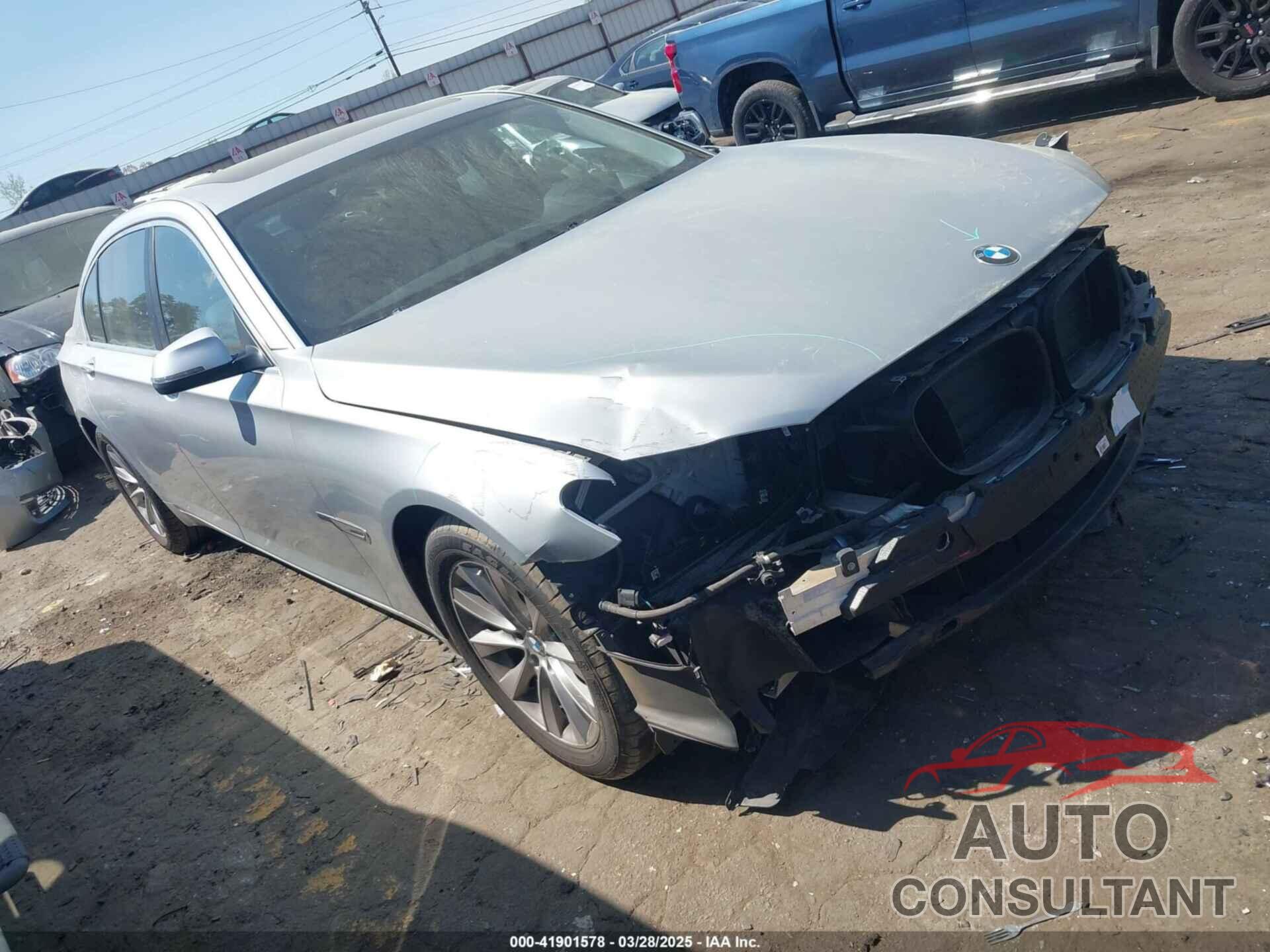 BMW 740LI 2013 - WBAYE4C58DDW22554