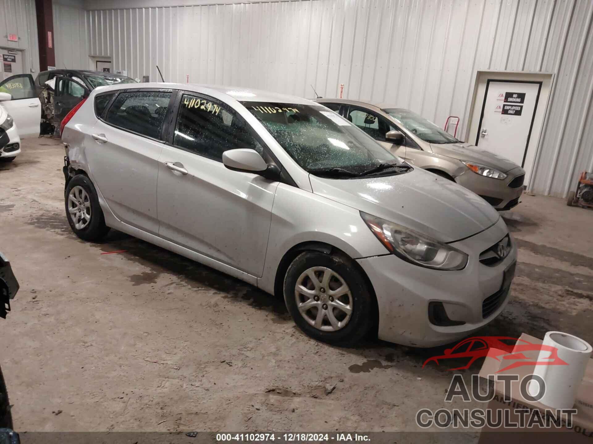 HYUNDAI ACCENT 2013 - KMHCT5AEXDU129045