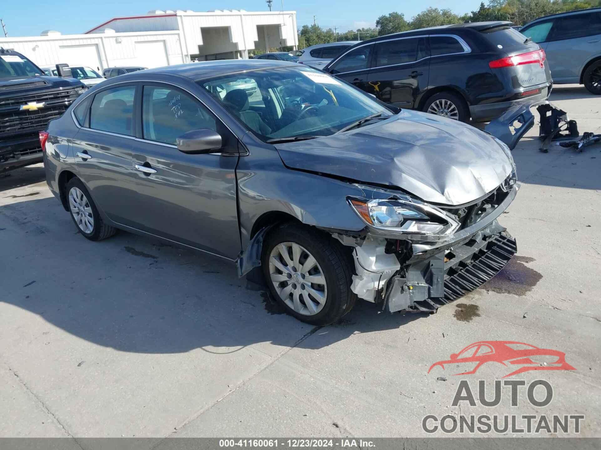 NISSAN SENTRA 2017 - 3N1AB7AP1HY393126