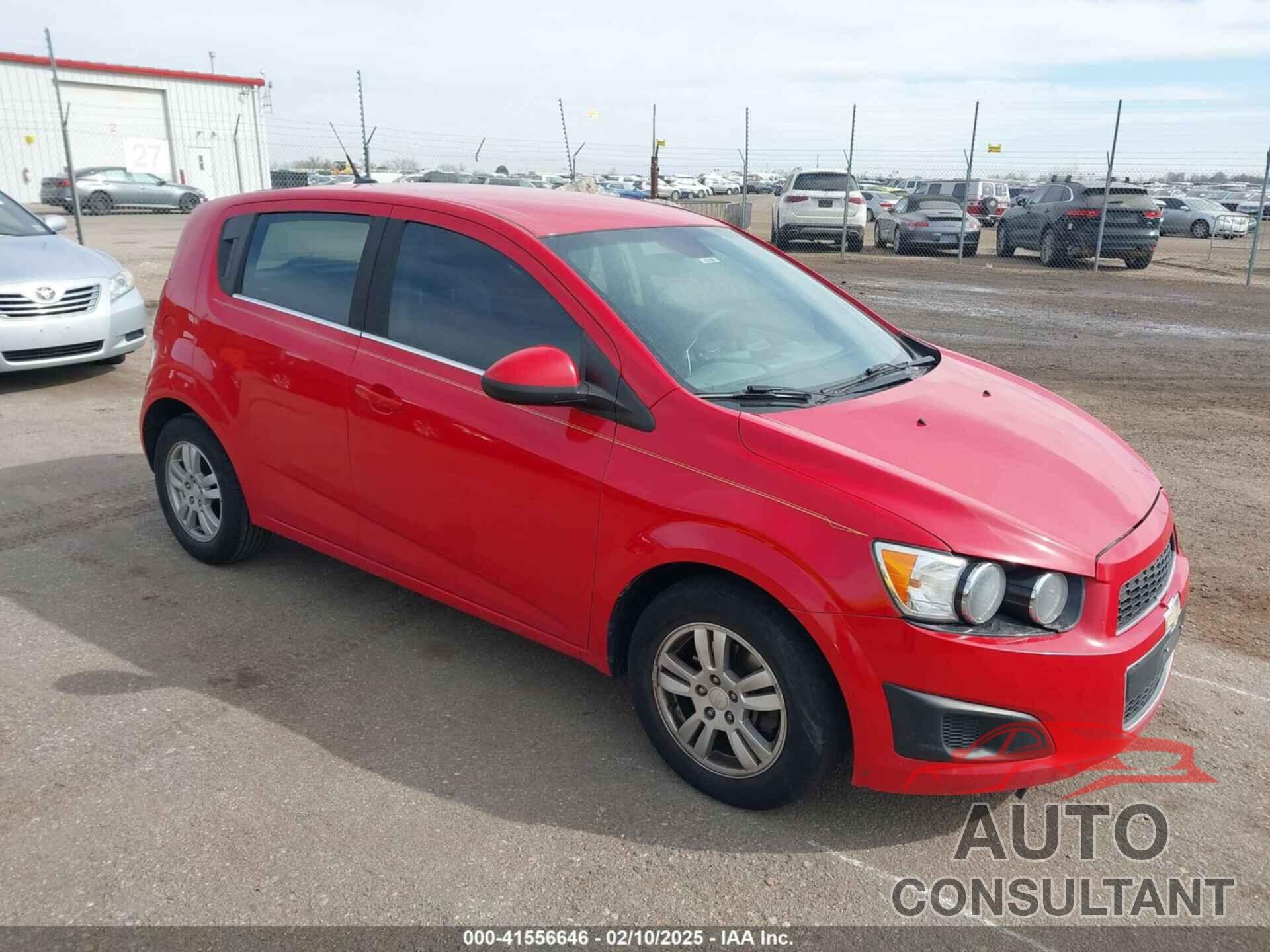 CHEVROLET SONIC 2013 - 1G1JC6SH3D4118729