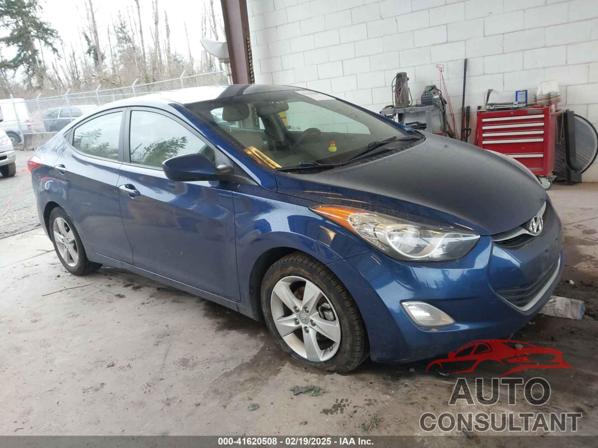 HYUNDAI ELANTRA 2013 - KMHDH4AE9DU872179