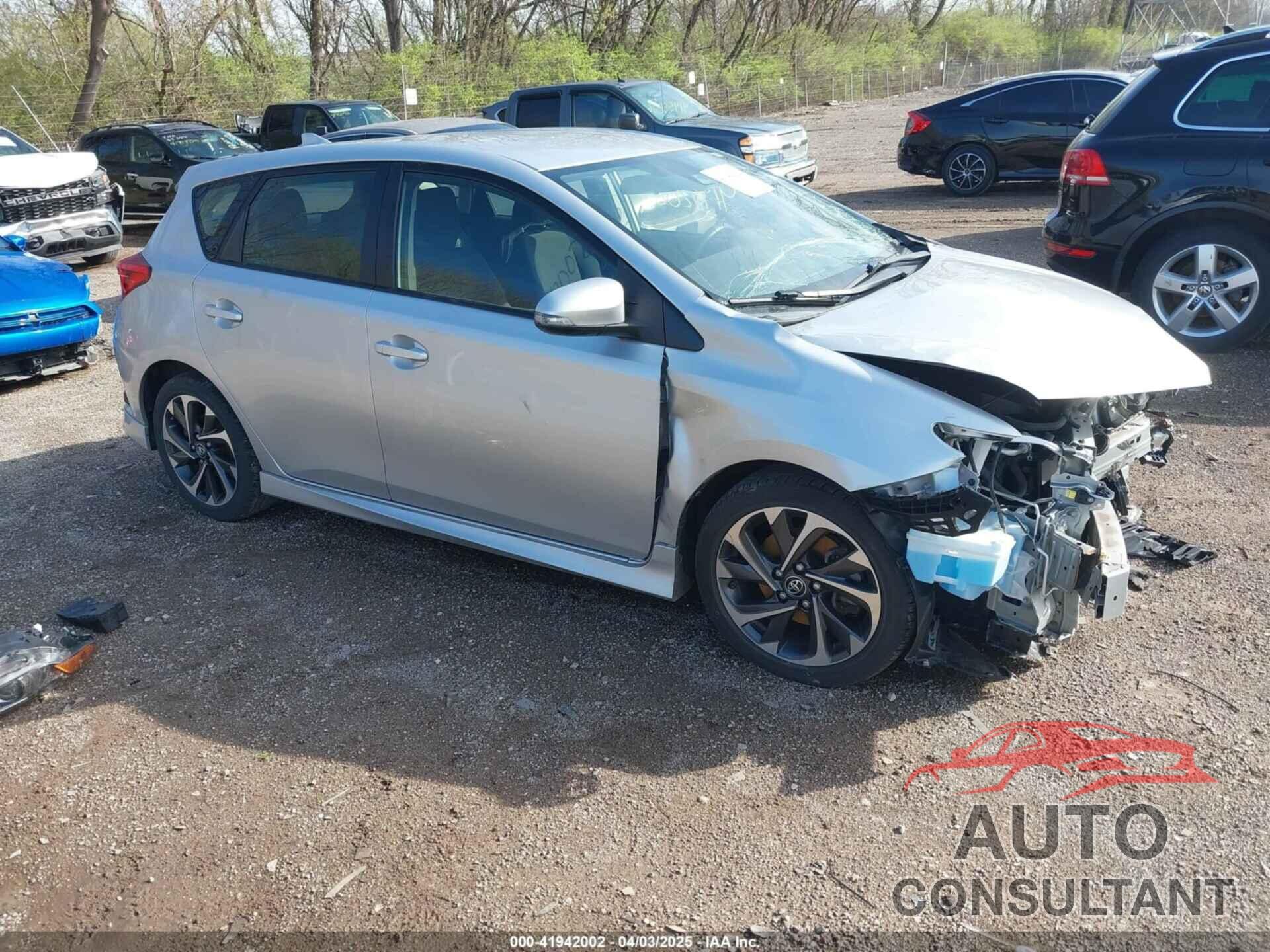 TOYOTA COROLLA IM 2018 - JTNKARJE7JJ560948