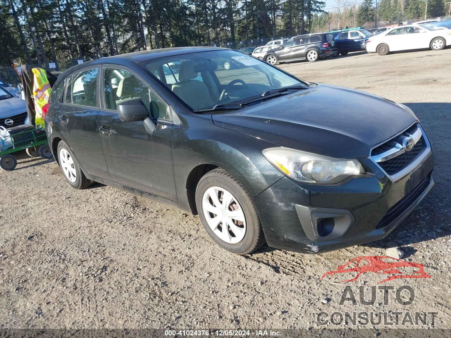 SUBARU IMPREZA 2012 - JF1GPAA62CH217970