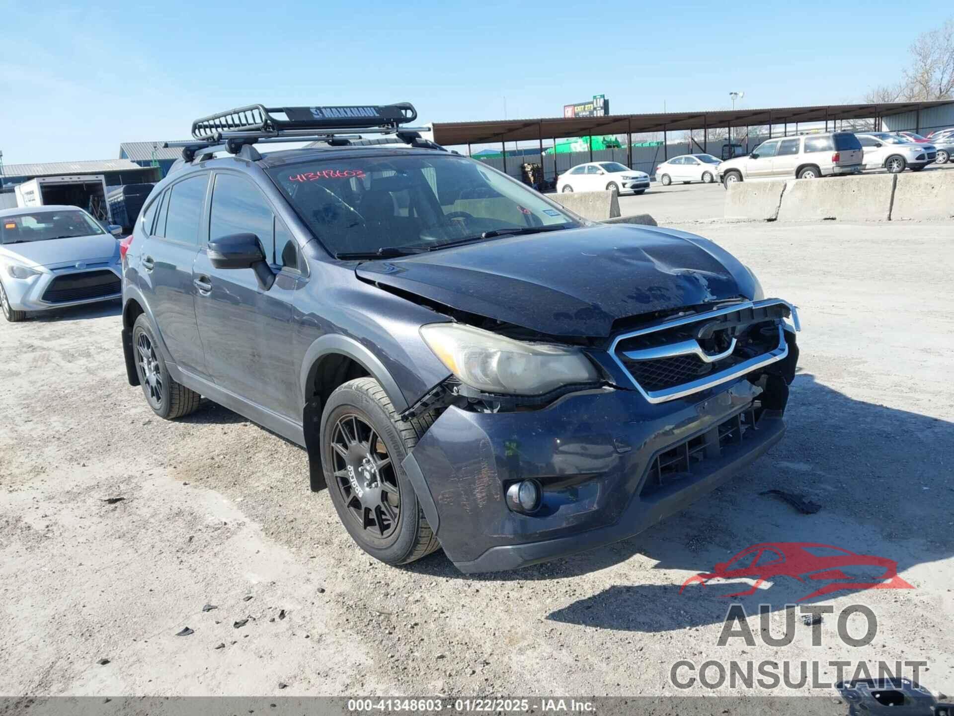 SUBARU XV CROSSTREK 2015 - JF2GPAMCXF8269459