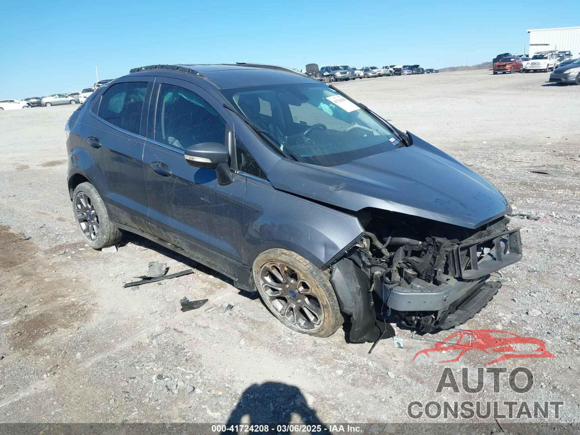FORD ECOSPORT 2018 - MAJ3P1VE2JC190960