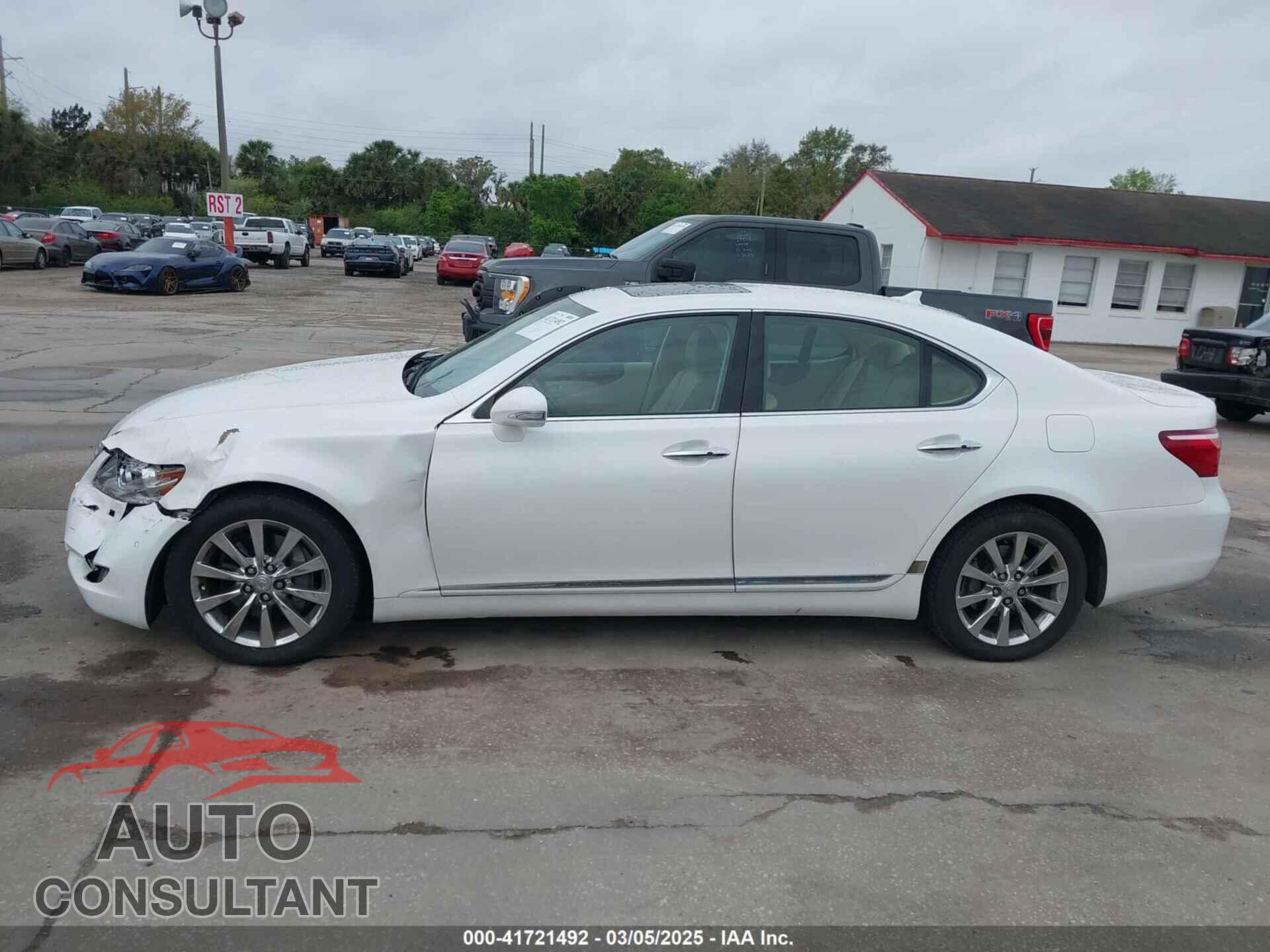 LEXUS LS 460 2012 - JTHBL5EF8C5110360