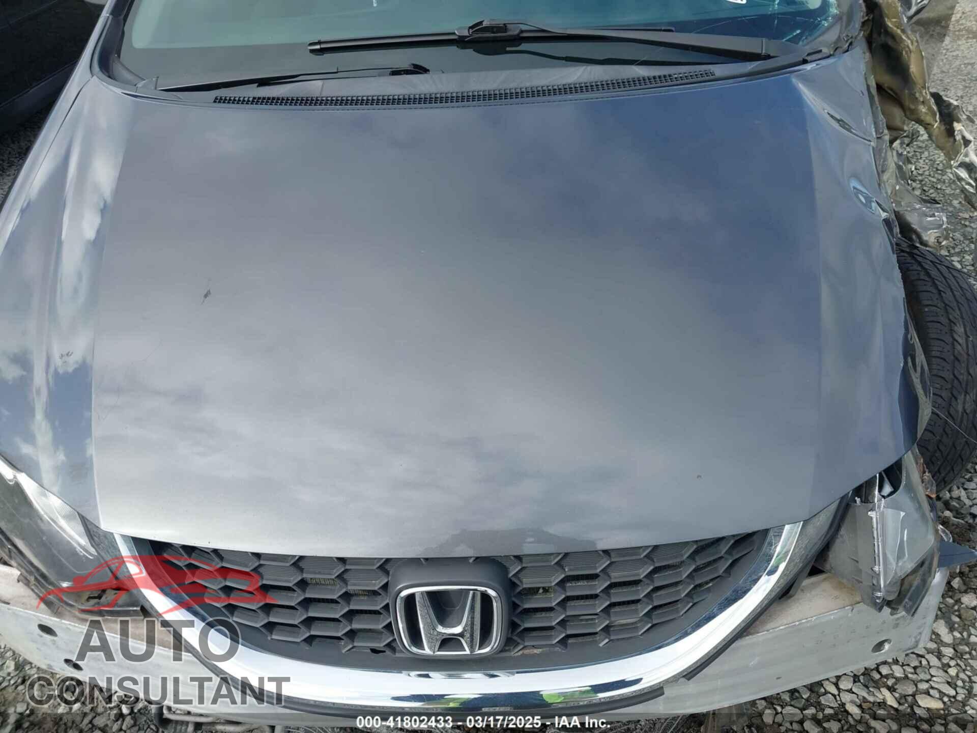 HONDA CIVIC 2013 - 2HGFB2F56DH589531