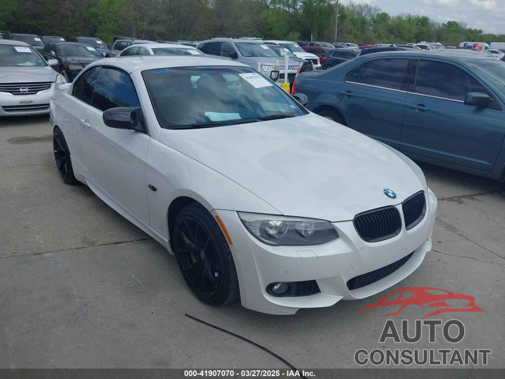 BMW 335I 2012 - WBADX7C55CE744386