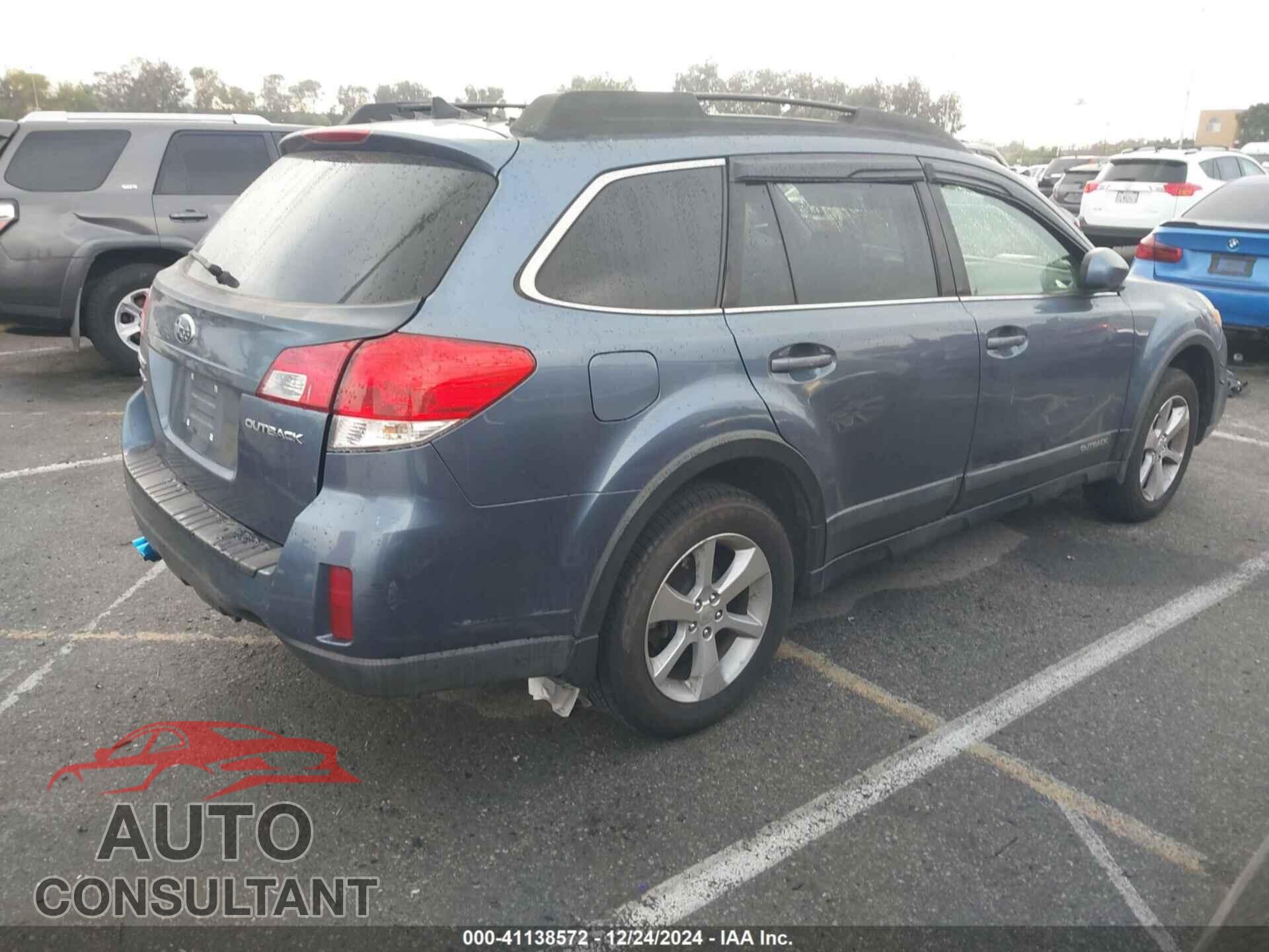 SUBARU OUTBACK 2013 - 4S4BRBPC9D3231103
