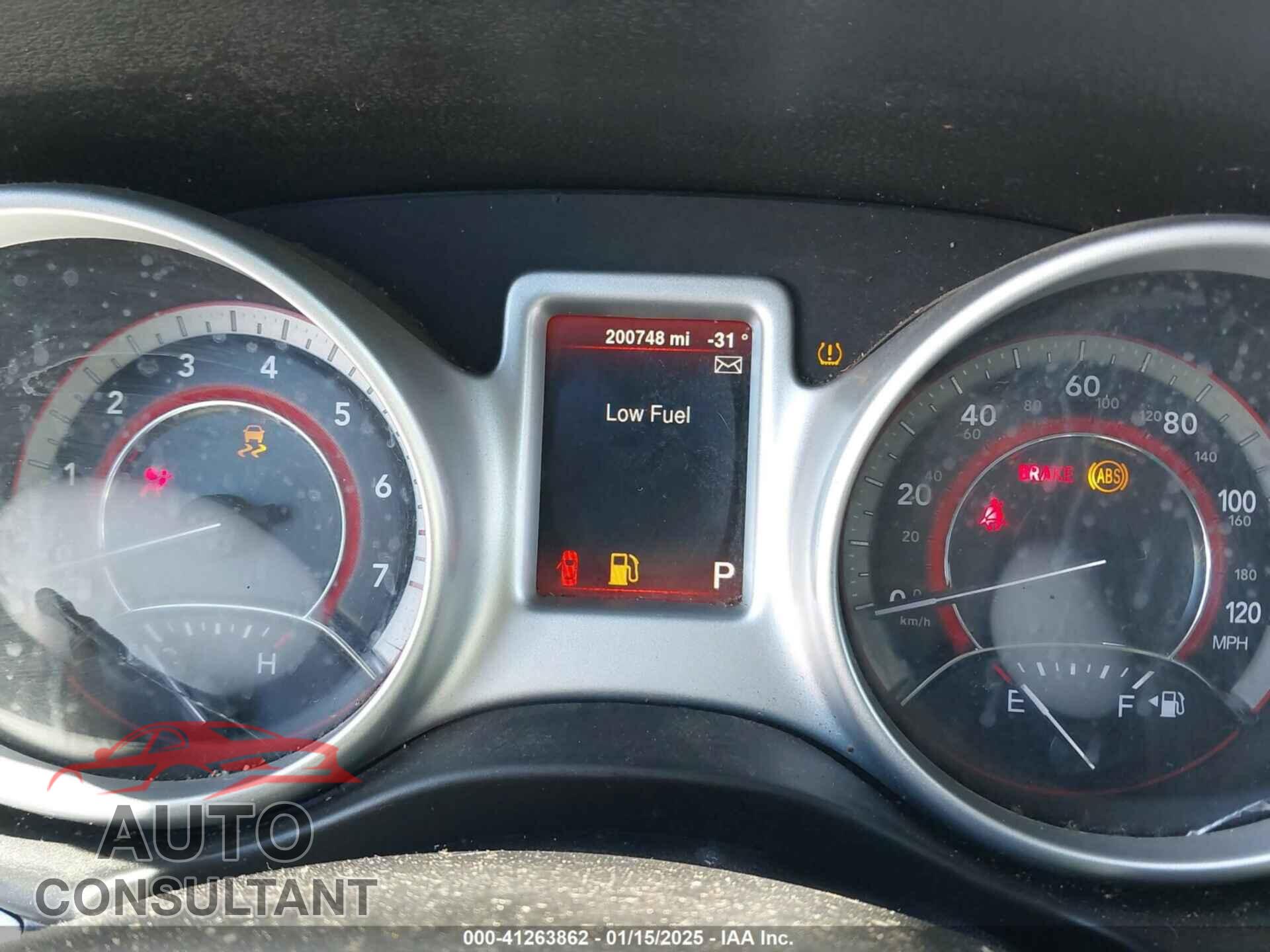 DODGE JOURNEY 2016 - 3C4PDCAB6GT186547