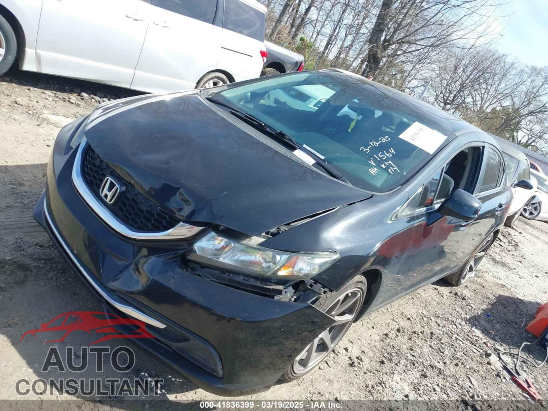 HONDA CIVIC 2013 - 19XFB2F82DE001564