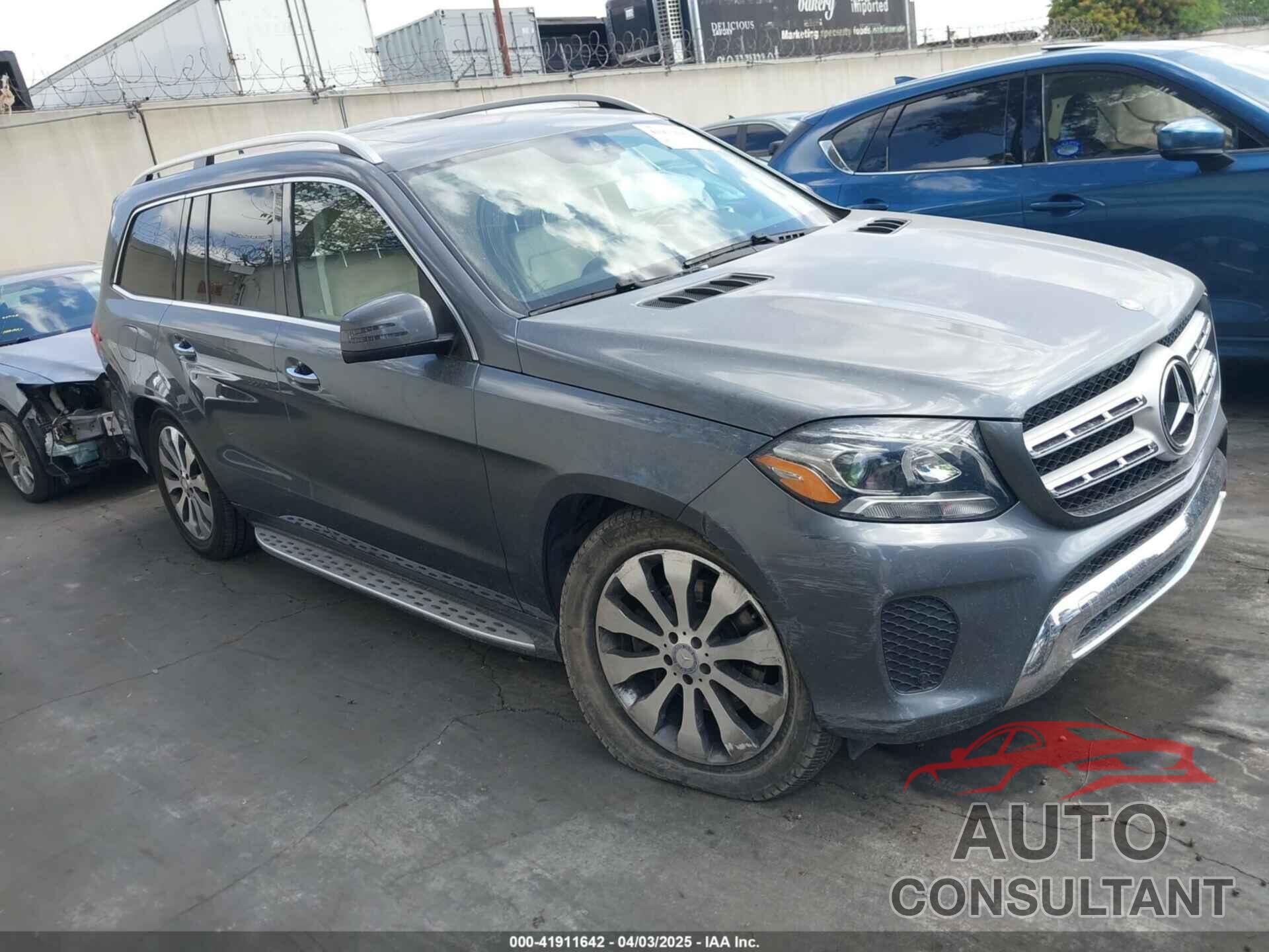 MERCEDES-BENZ GLS 450 2017 - 4JGDF6EE2HA888615