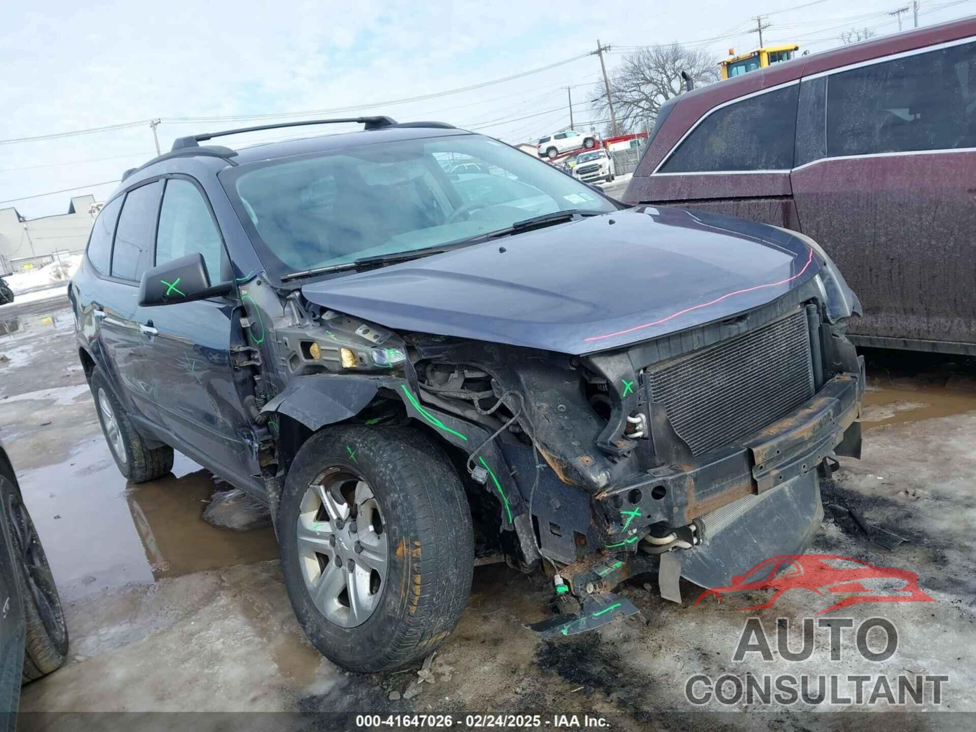 CHEVROLET TRAVERSE 2014 - 1GNKRFED0EJ209096