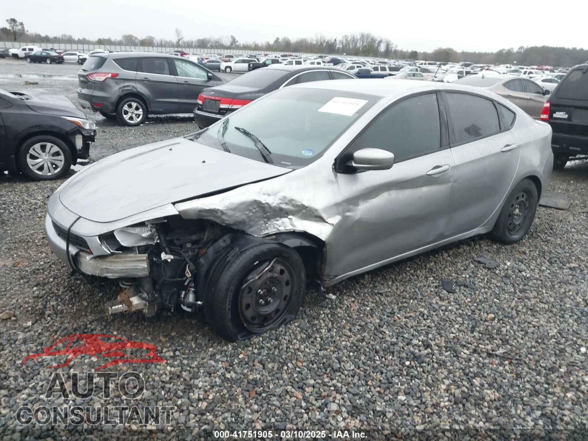 DODGE DART 2015 - 1C3CDFAA7FD111887