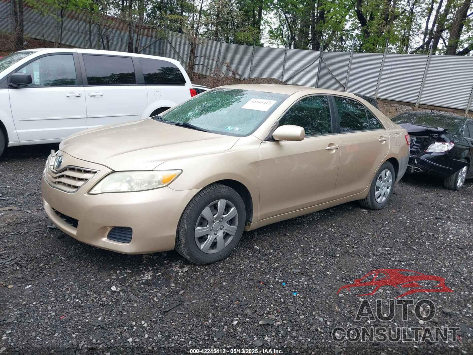 TOYOTA CAMRY 2010 - 4T1BF3EK6AU112262