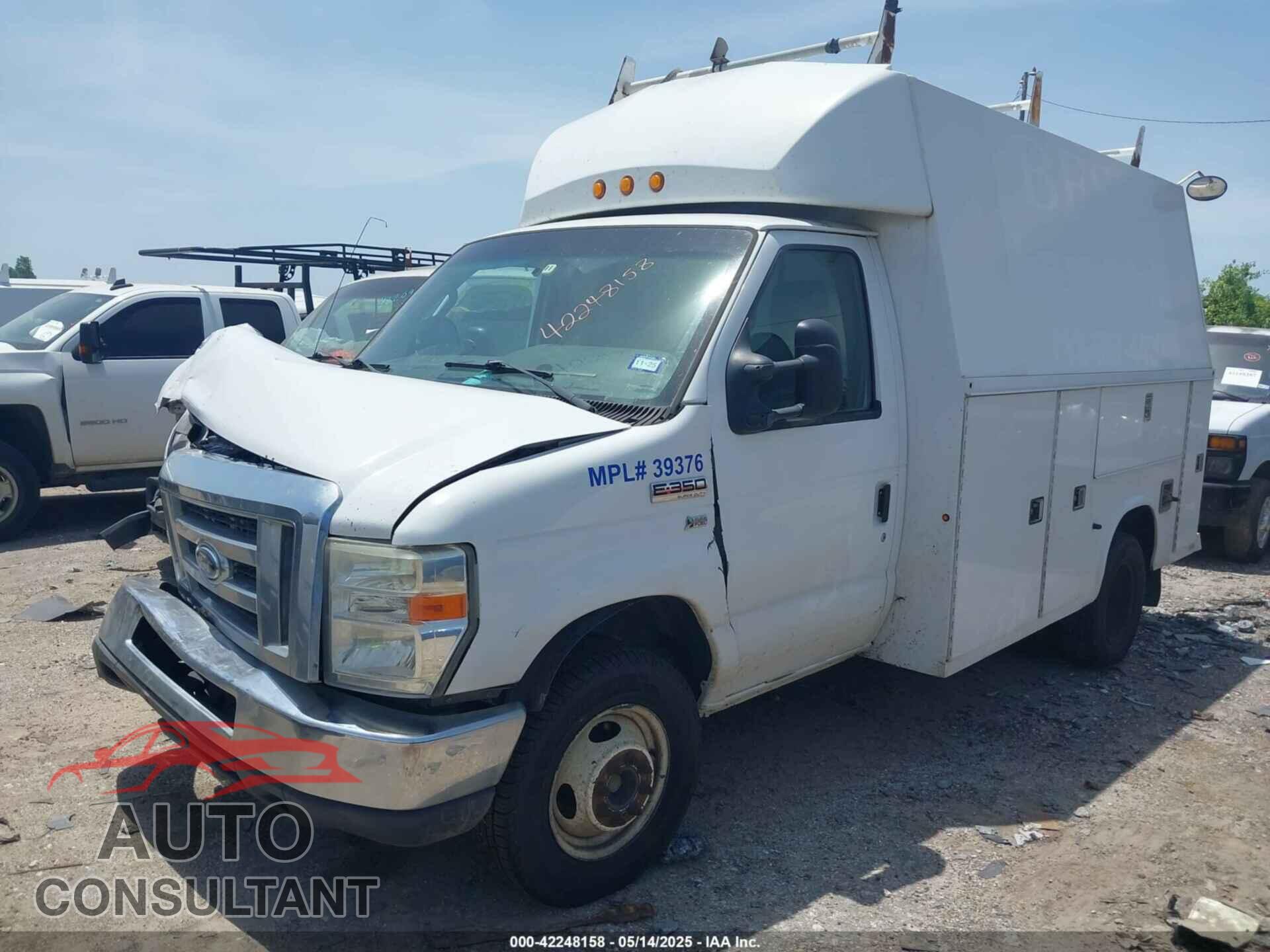 FORD E-350 CUTAWAY 2012 - 1FDWE3FL3CDA02509