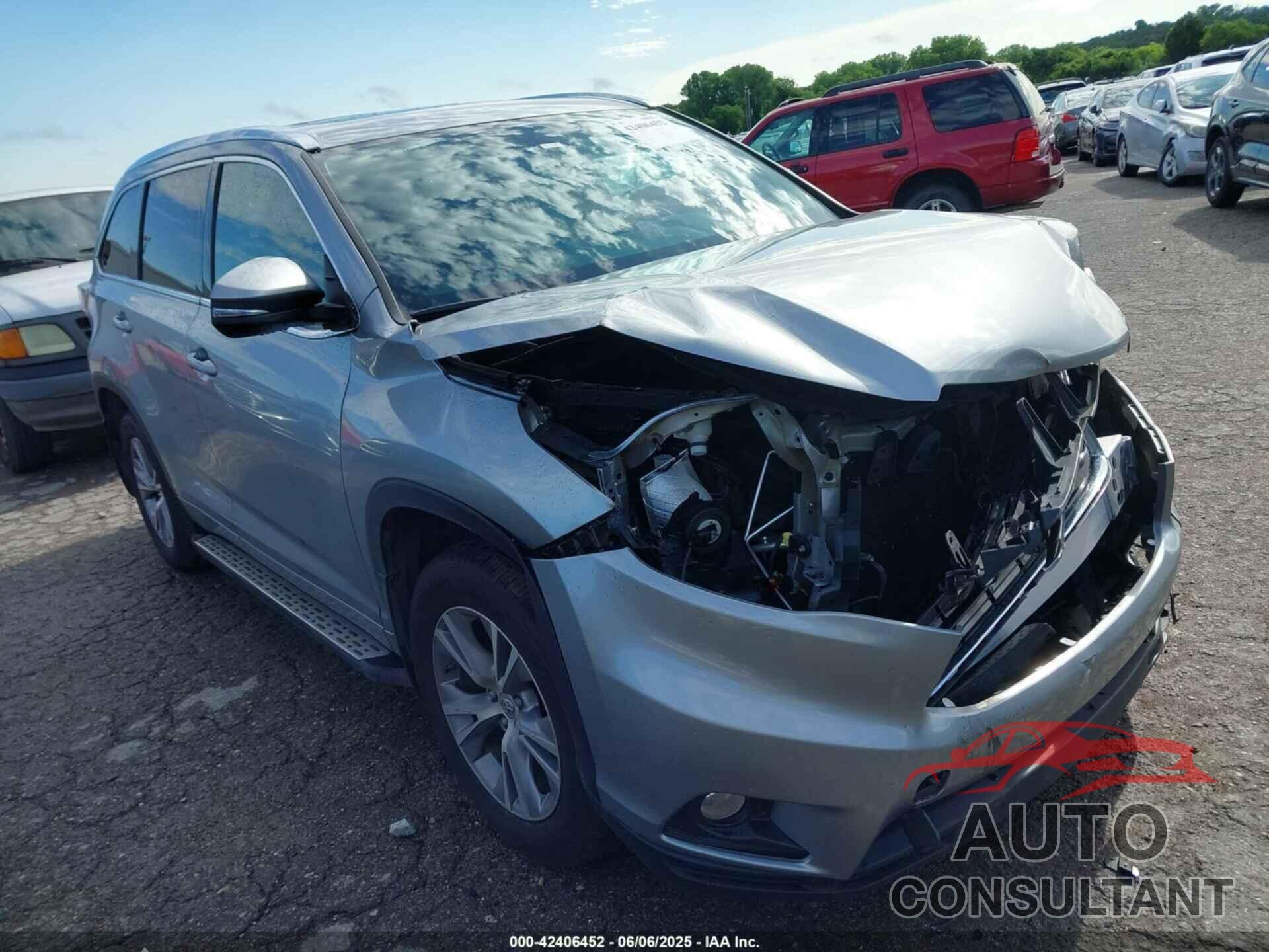 TOYOTA HIGHLANDER 2015 - 5TDKKRFH7FS081119
