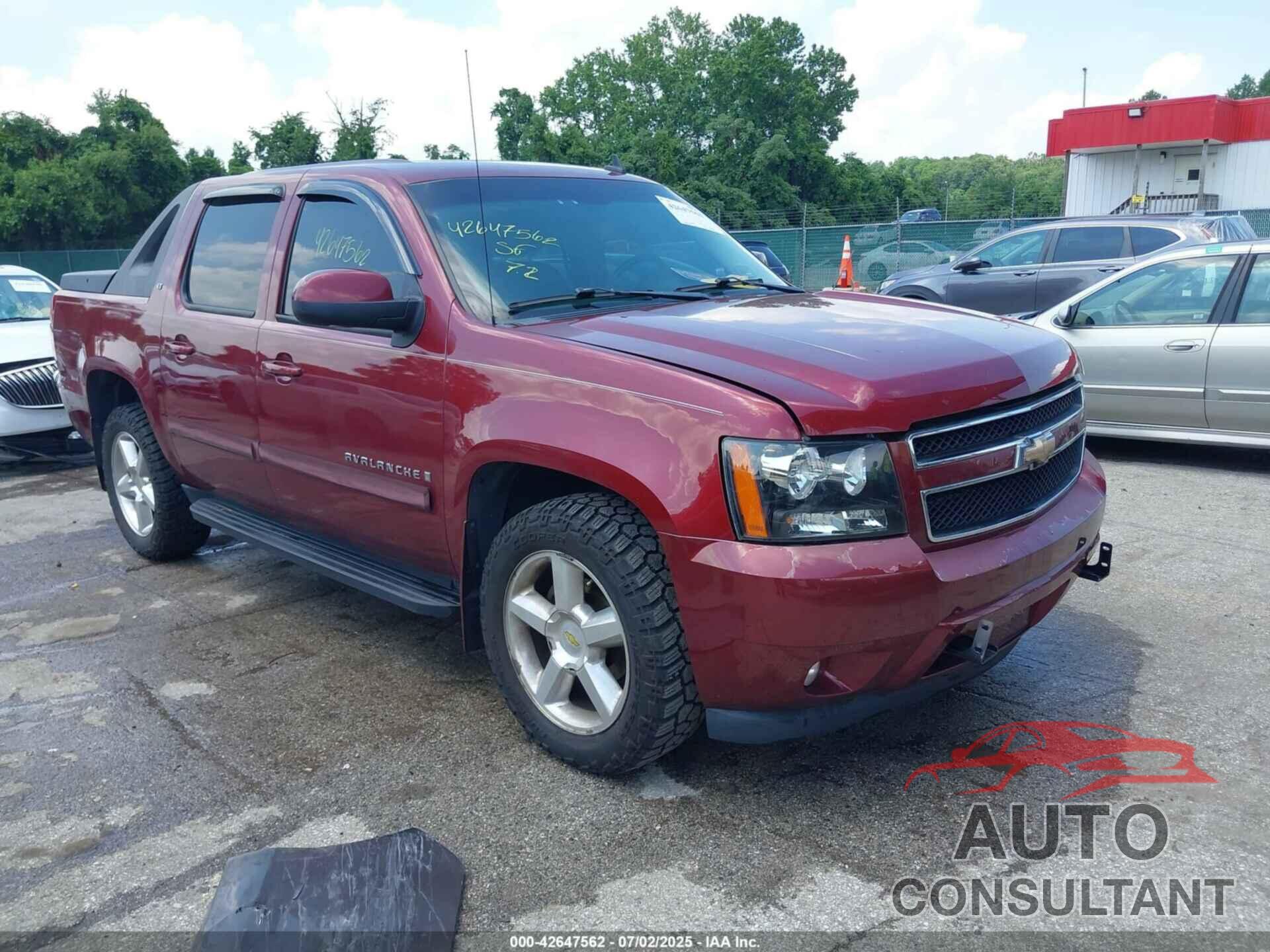 CHEVROLET AVALANCHE 1500 2009 - 3GNFK22039G146051