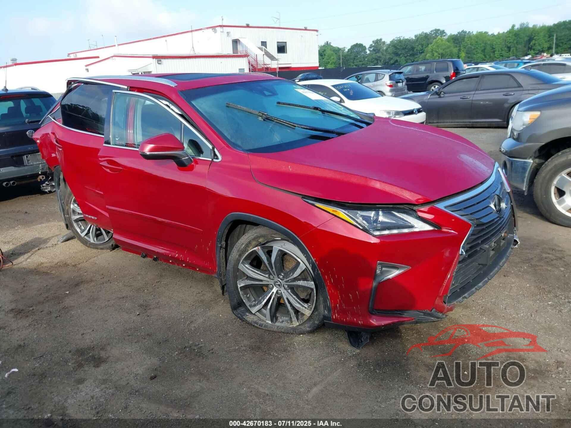 LEXUS RX 450H 2019 - 2T2BGMCAXKC030286