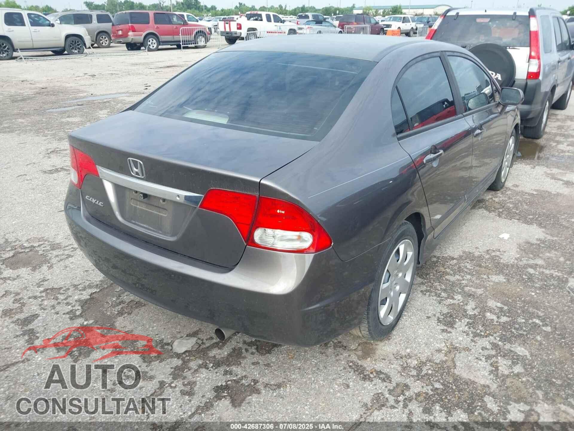 HONDA CIVIC 2009 - 19XFA16599E018145