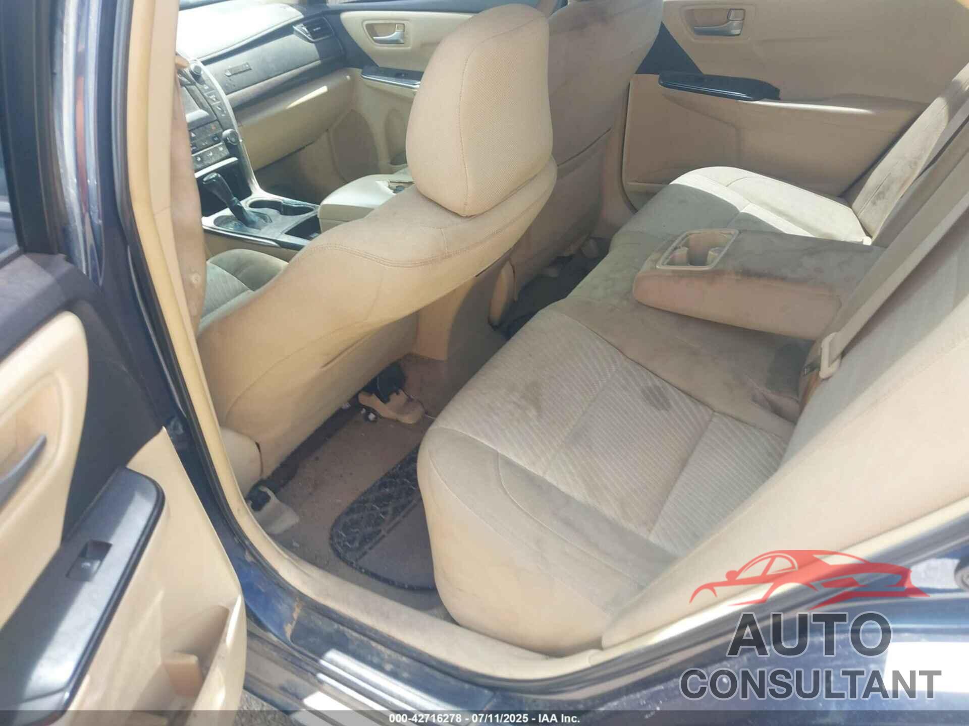 TOYOTA CAMRY 2015 - 4T4BF1FK0FR483742