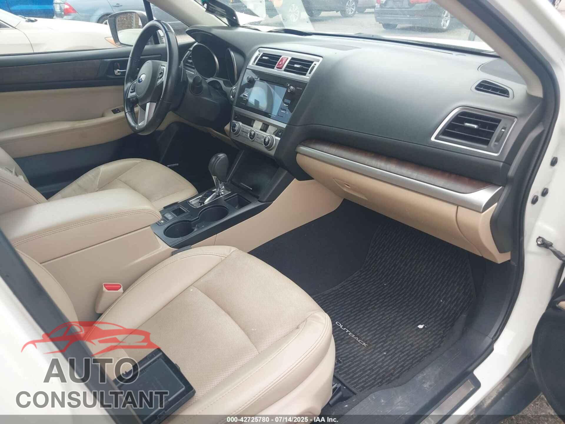 SUBARU OUTBACK 2016 - 4S4BSBNC8G3248311