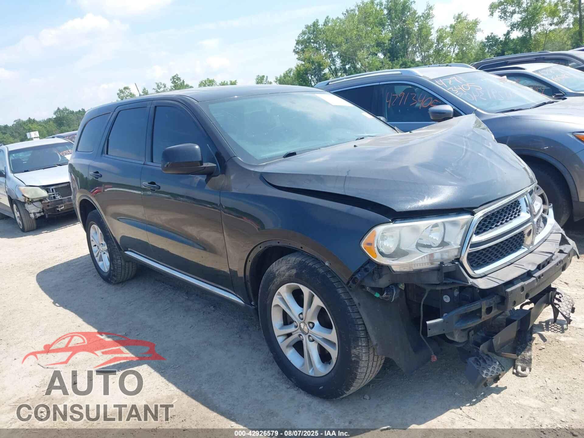 DODGE DURANGO 2013 - 1C4RDJAG1DC660596