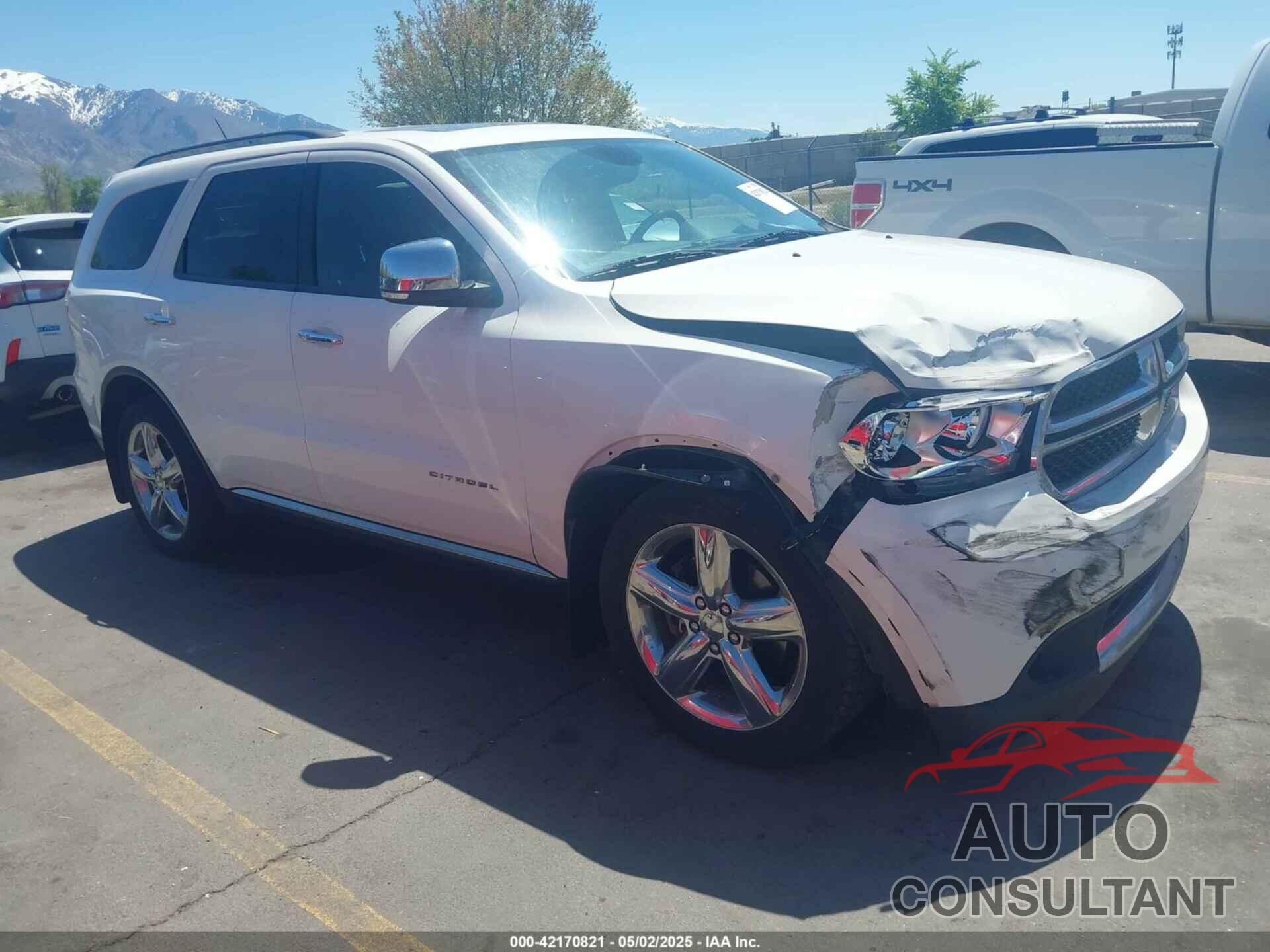 DODGE DURANGO 2012 - 1C4SDJET0CC100625