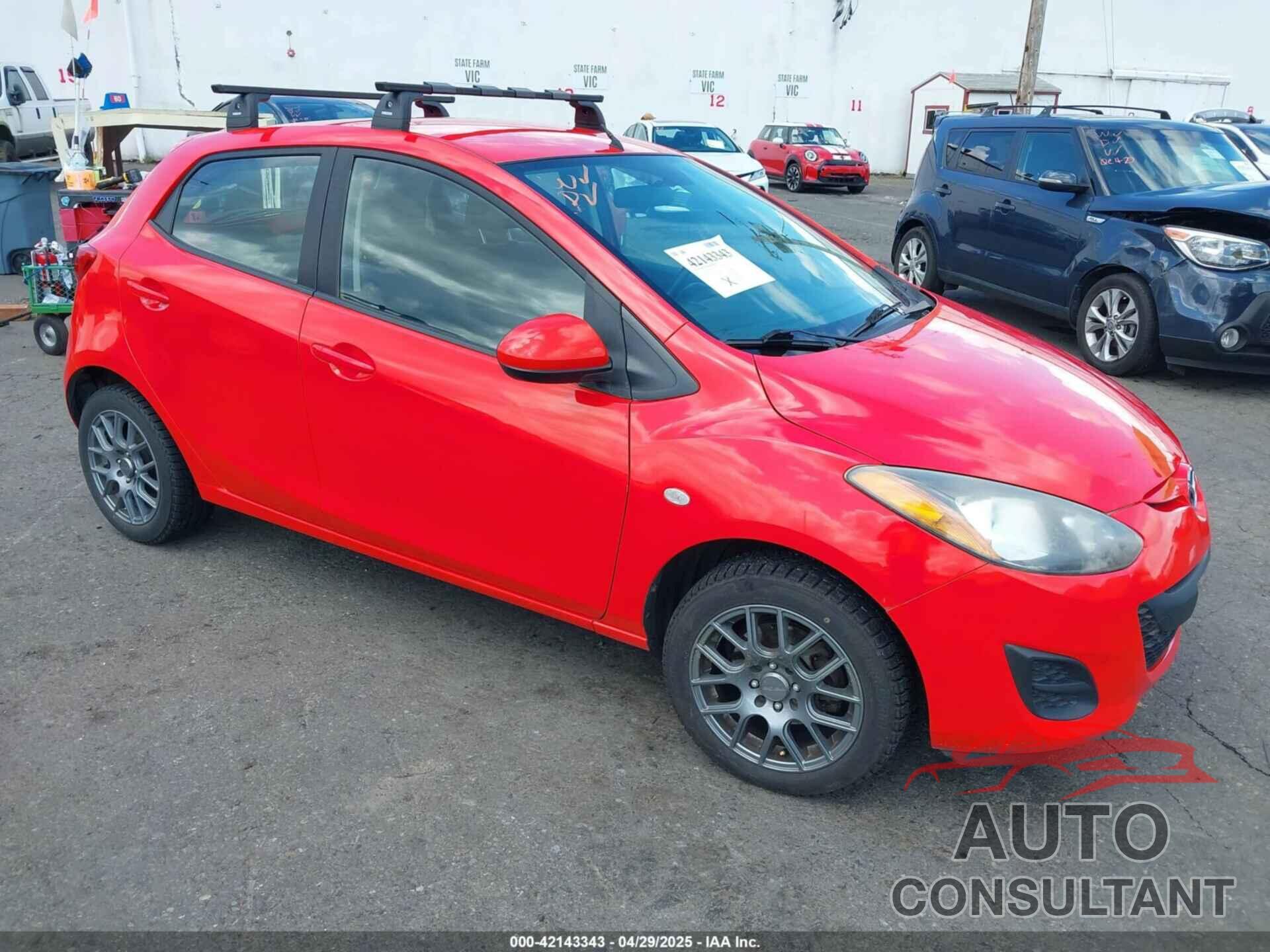 MAZDA MAZDA2 2013 - JM1DE1KZ6D0167599
